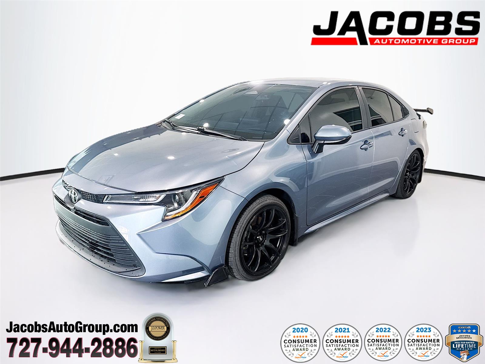 Celestite 2024 Toyota Corolla LE FWD Sedan Front-Wheel Drive Continuously Variable Transmission