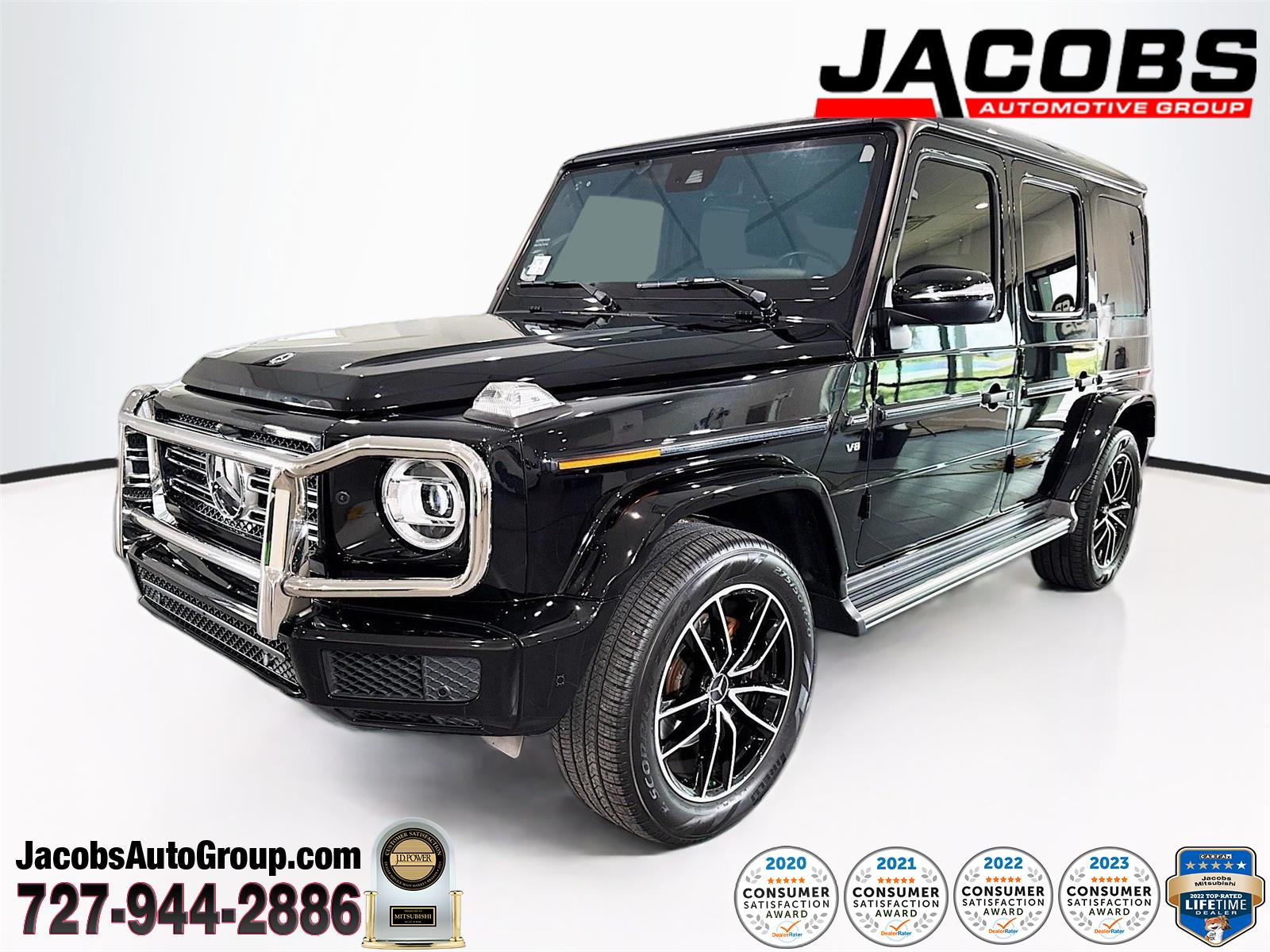 Obsidian Black Metallic 2024 Mercedes-Benz G-Class SUV / Crossover All-Wheel Drive Automatic