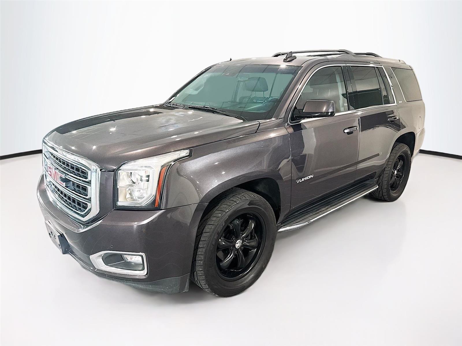 Gray (Iridium Metallic) 2018 GMC Yukon SLT 4WD SUV / Crossover Four-Wheel Drive 6-Speed Automatic