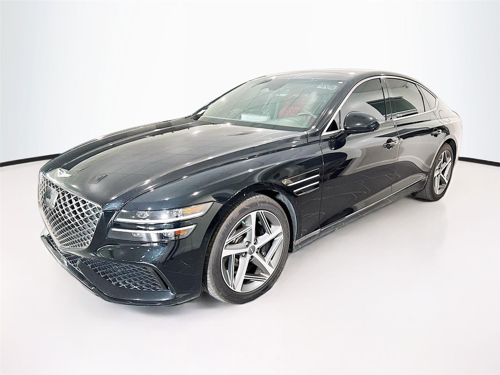 Vik Black 2024 Genesis G80 2.5T AWD Sedan All-Wheel Drive Automatic