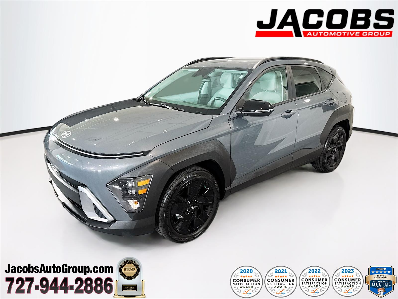 Ecotronic Gray Pearl 2026 Hyundai Kona SUV / Crossover Front-Wheel Drive Continuously Variable Transmission
