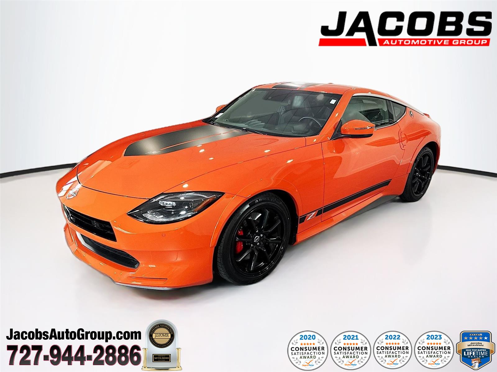 New Sight Orange 2024 Nissan Z Coupe Rear-Wheel Drive Automatic