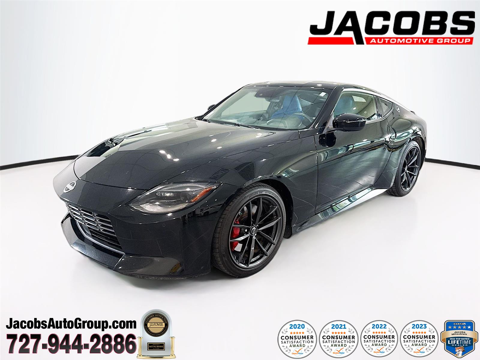 Black Diamond Pearl 2024 Nissan Z Coupe Rear-Wheel Drive Automatic