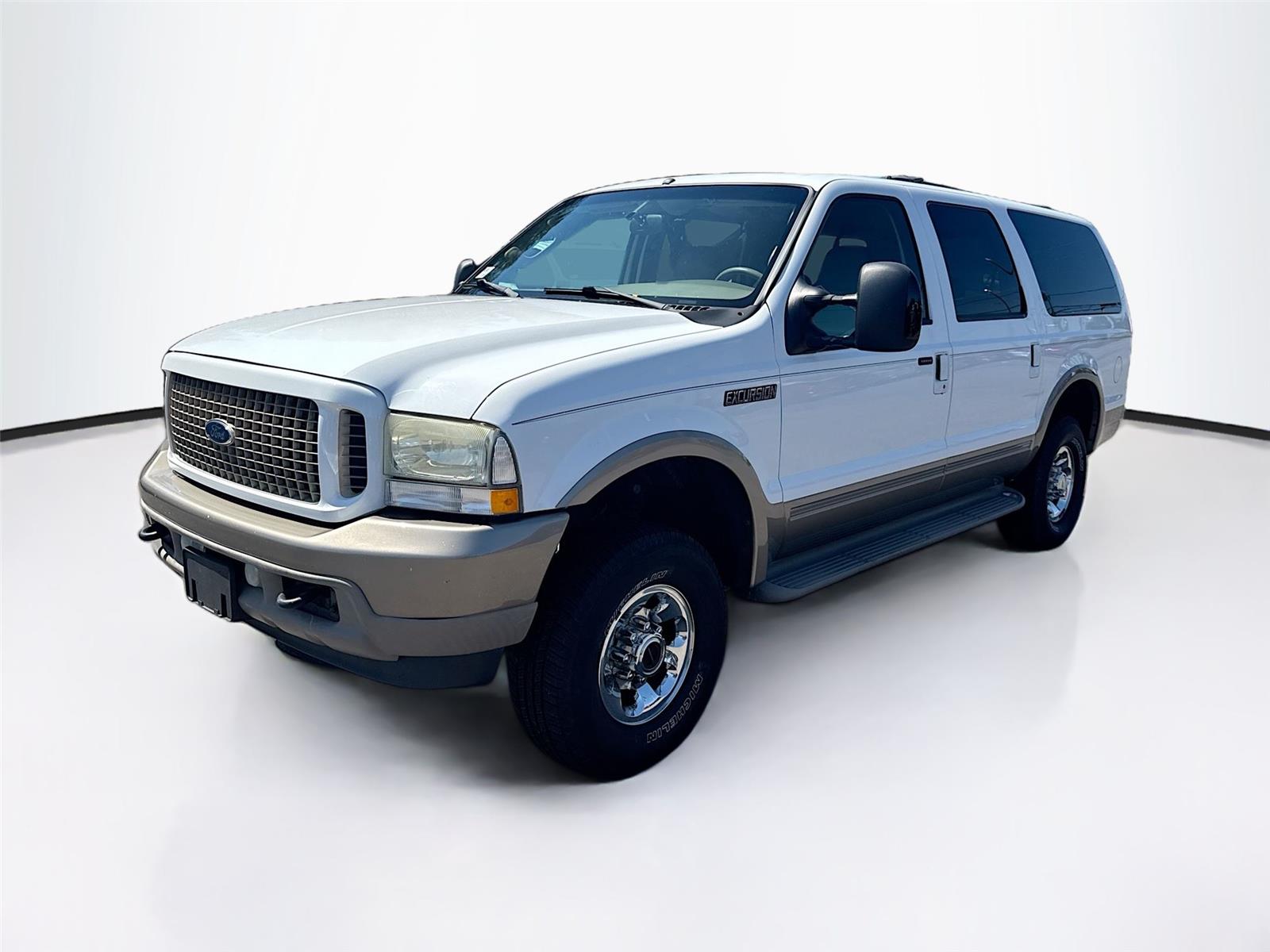 Oxford White 2004 Ford Excursion Eddie Bauer 4WD SUV / Crossover Four-Wheel Drive 5-Speed Automatic Overdrive