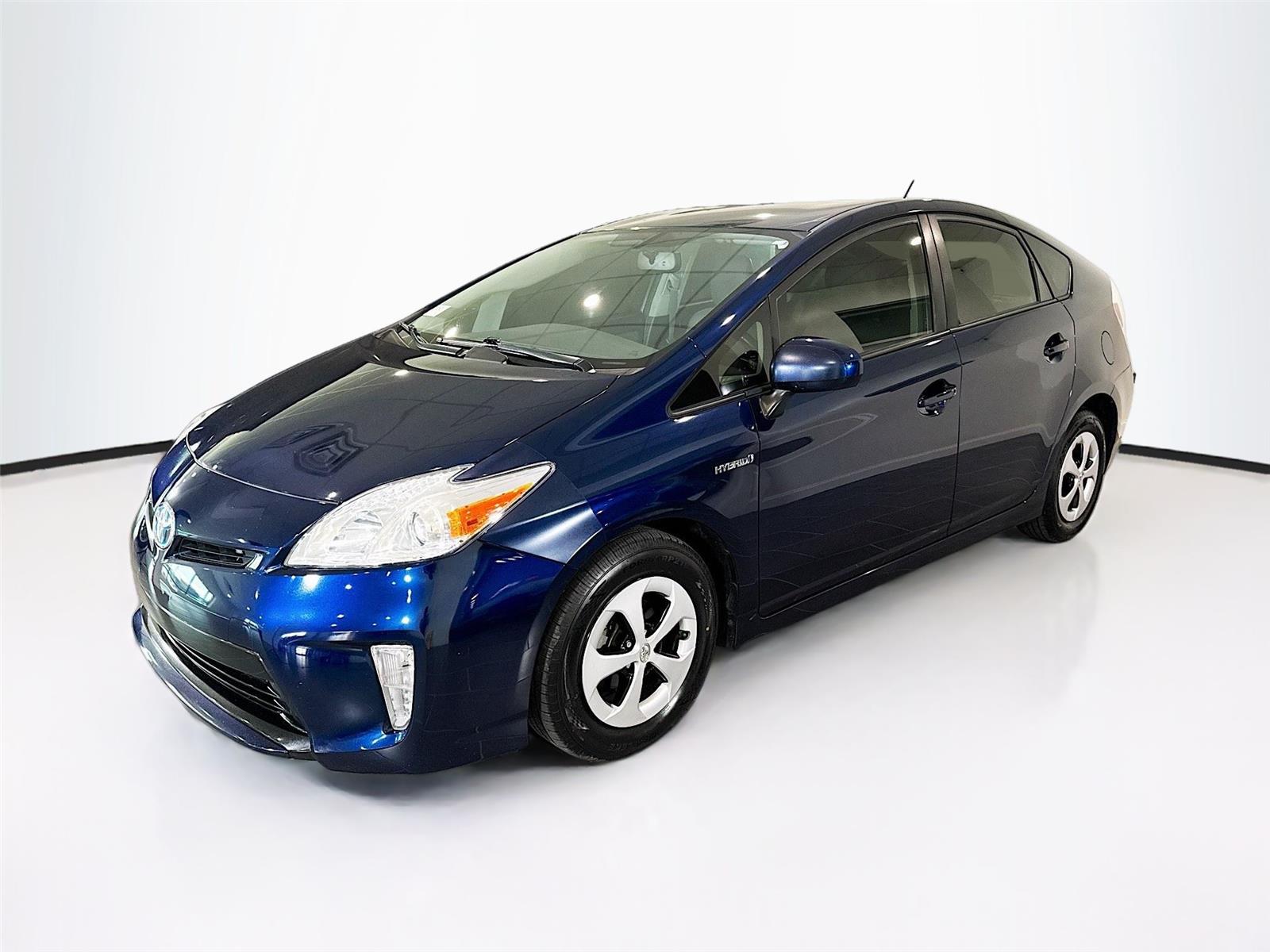 Nautical Blue Metallic 2014 Toyota Prius Four Hatchback Front-Wheel Drive Continuously Variable Transmission