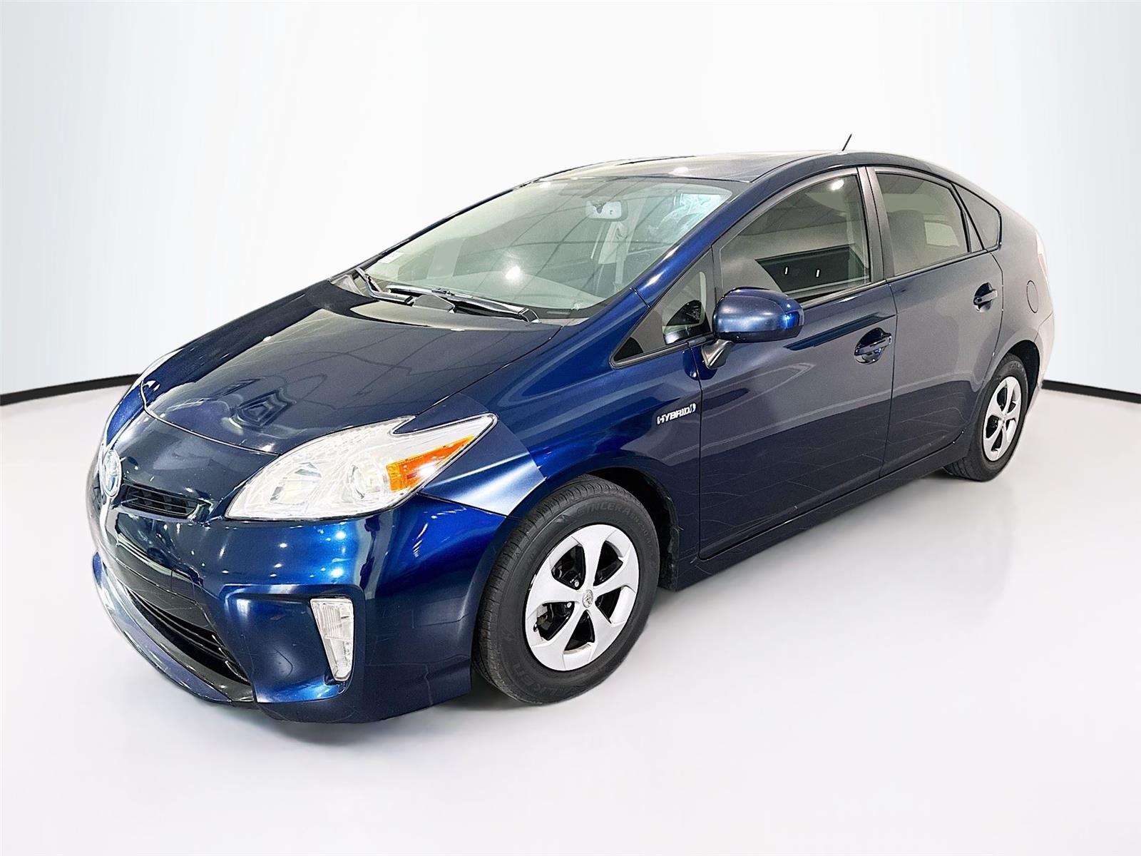 Nautical Blue Metallic 2014 Toyota Prius Four Hatchback Front-Wheel Drive Continuously Variable Transmission