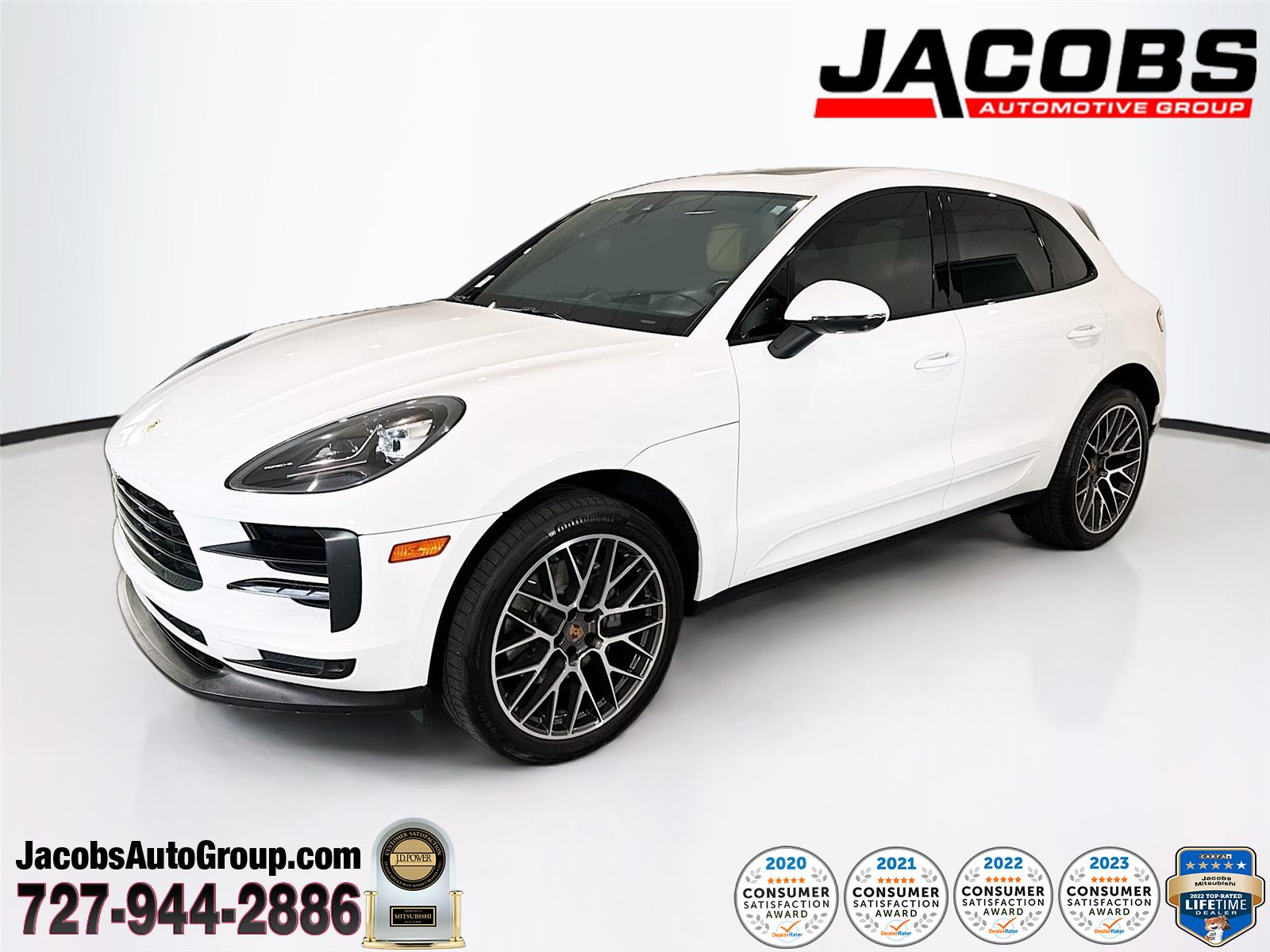 White 2019 Porsche Macan S AWD SUV / Crossover All-Wheel Drive Automatic