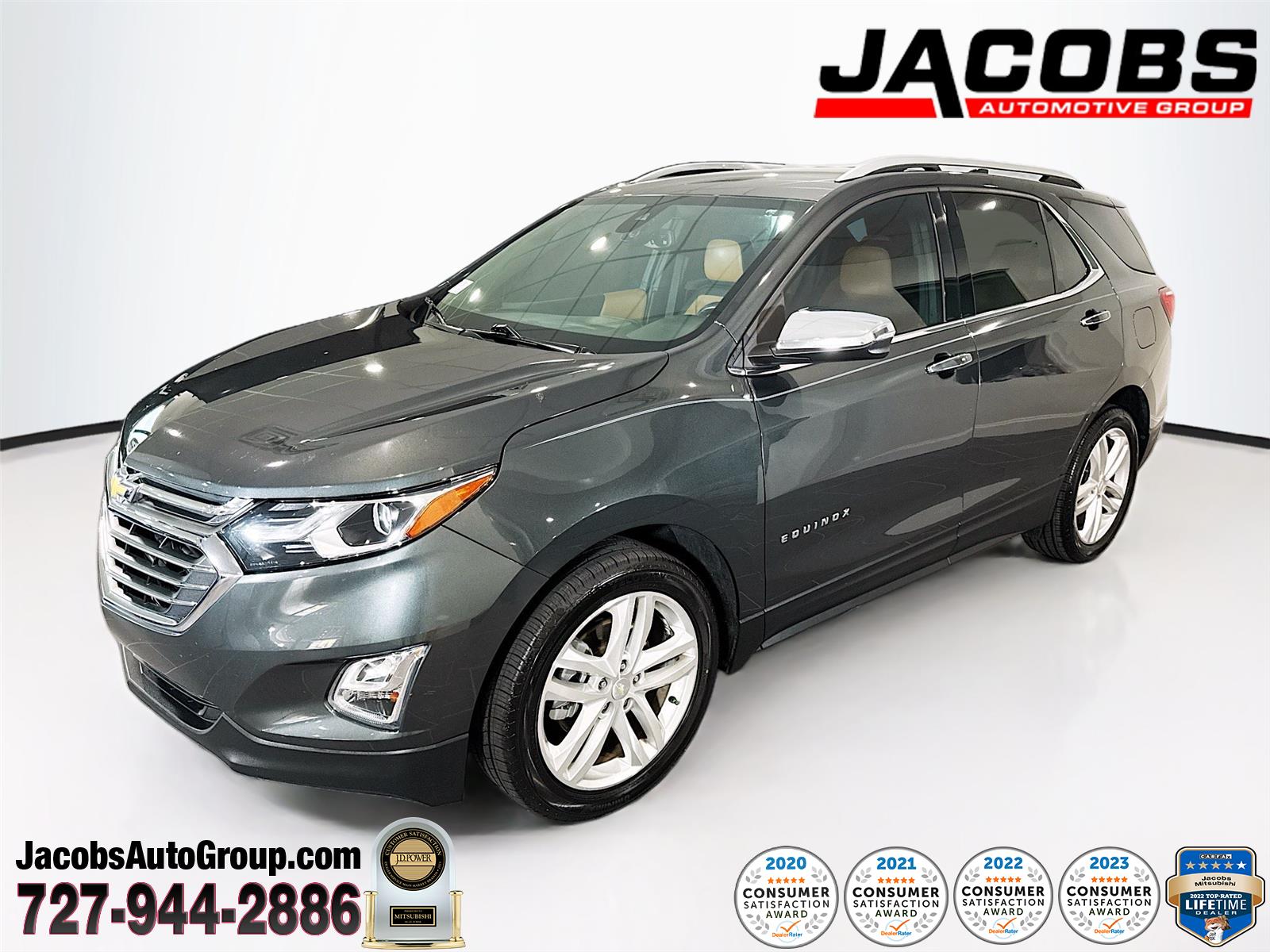 Nightfall Gray Metallic 2020 Chevrolet Equinox SUV / Crossover Front-Wheel Drive 9-Speed Automatic Overdrive