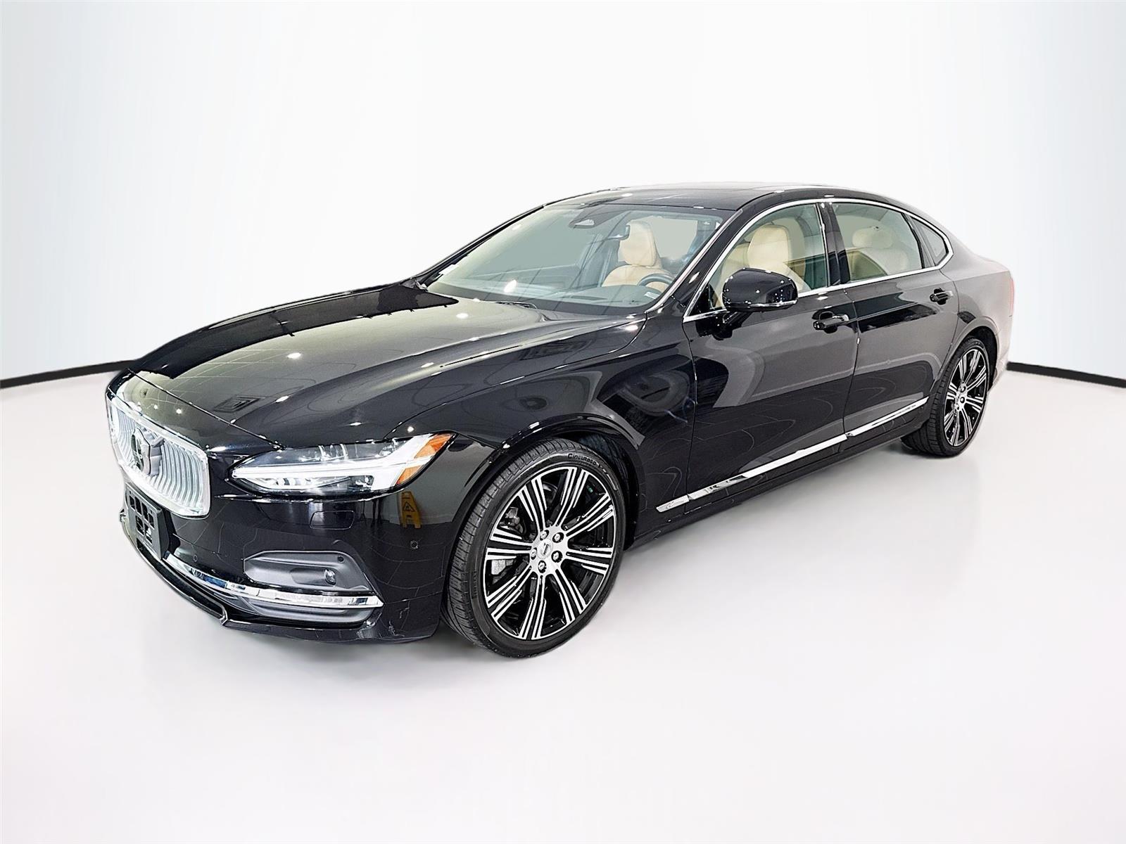 Onyx Black Metallic 2024 Volvo S90 B6 Ultimate AWD Sedan All-Wheel Drive Automatic