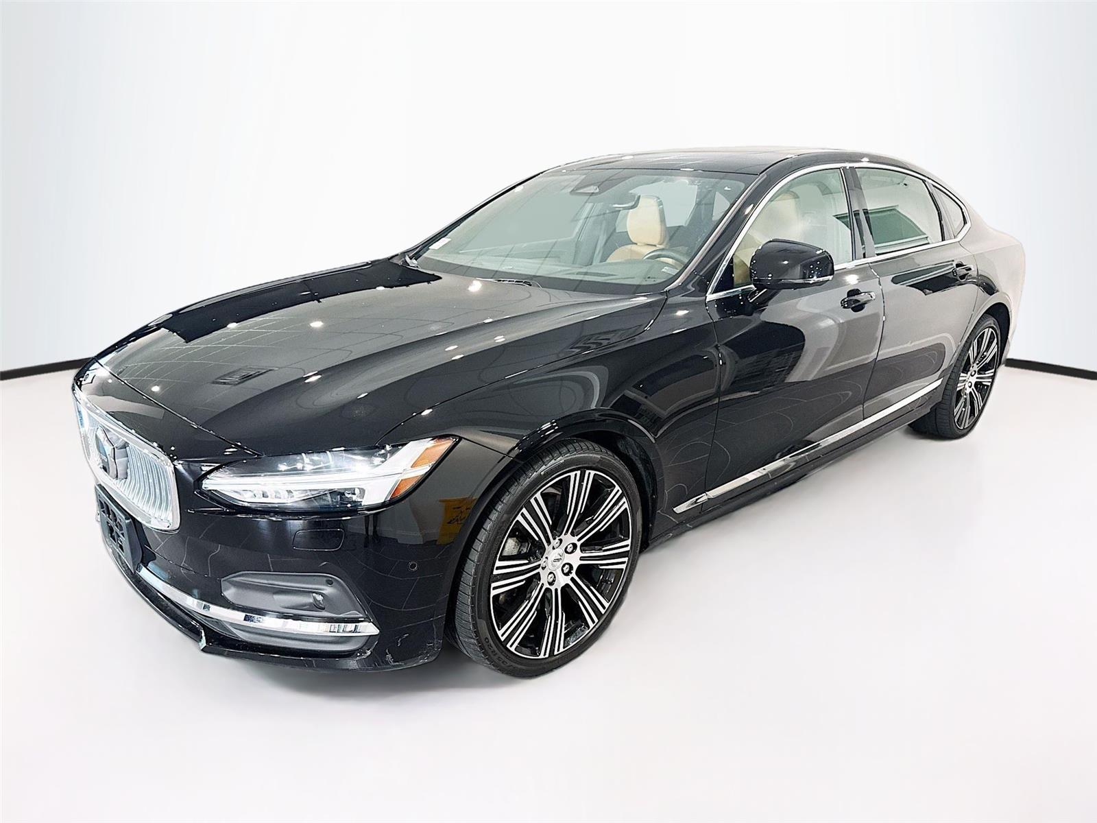 Onyx Black Metallic 2024 Volvo S90 B6 Ultimate AWD Sedan All-Wheel Drive Automatic