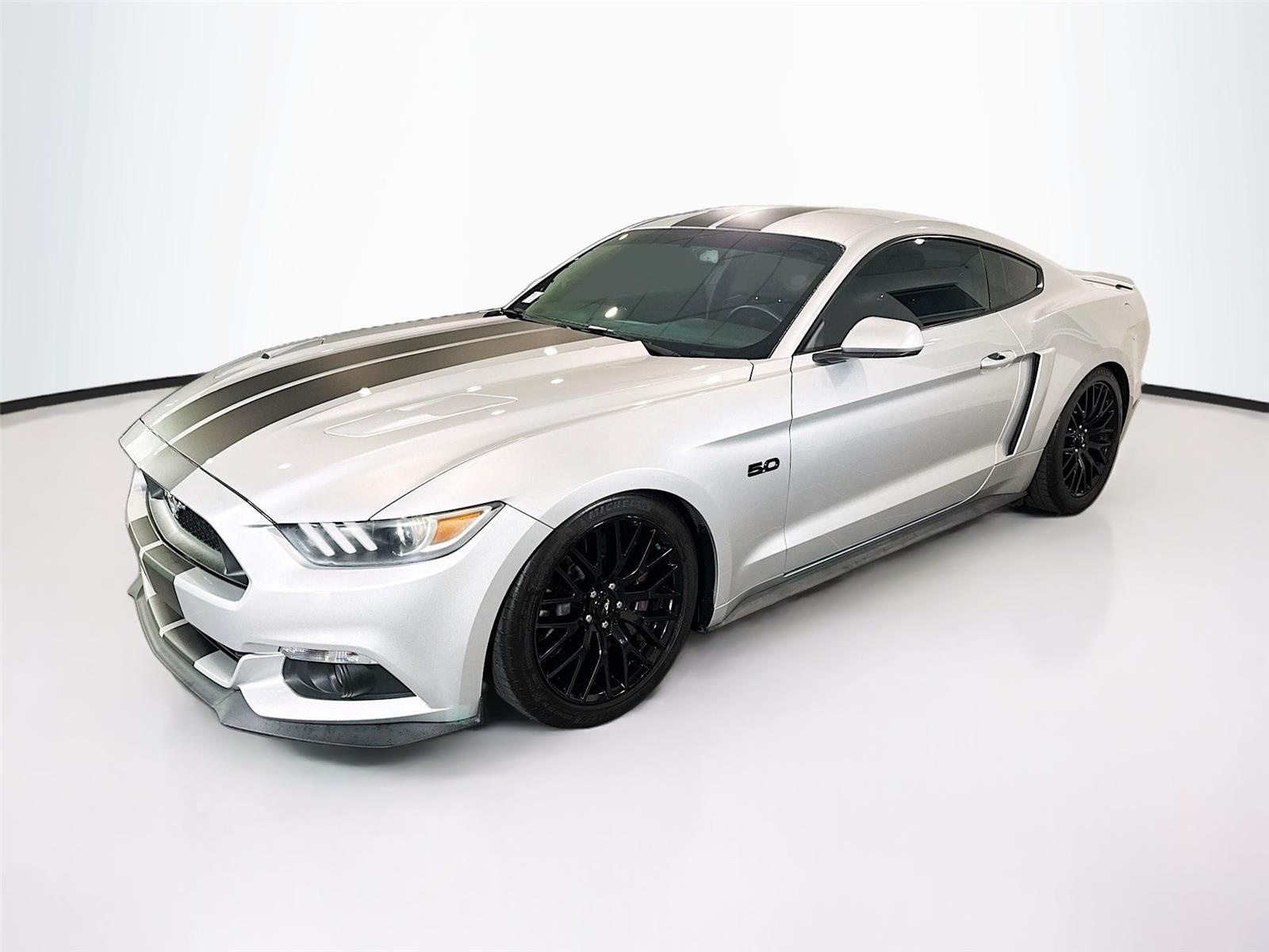Ingot Silver Metallic 2016 Ford Mustang GT Coupe RWD Coupe Rear-Wheel Drive 6-Speed Manual