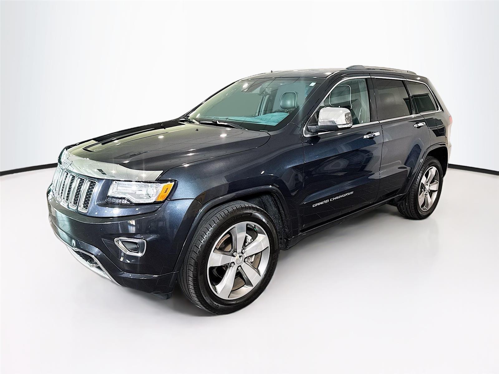 Gray (Maximum Steel Metallic Clearcoat) 2014 Jeep Grand Cherokee Overland SUV / Crossover 4X2 8-Speed Automatic