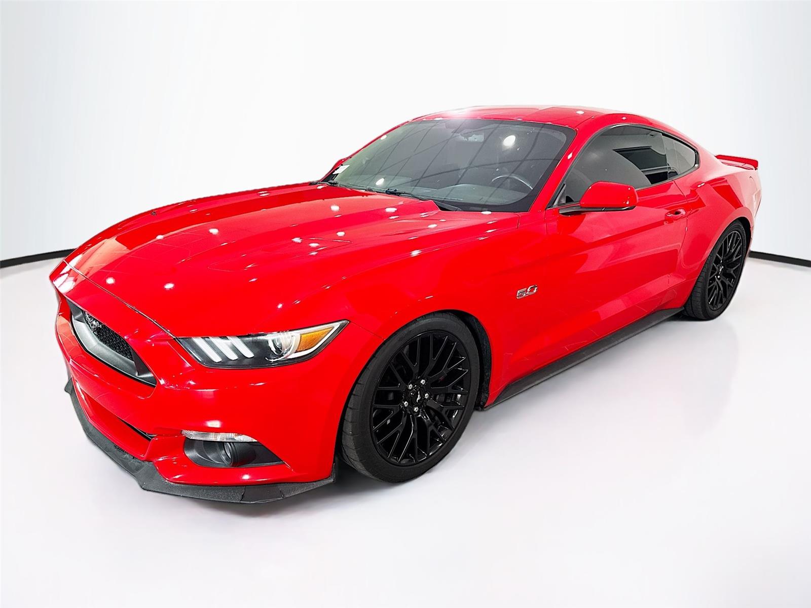 Race Red 2016 Ford Mustang GT Coupe RWD Coupe Rear-Wheel Drive 6-Speed Manual