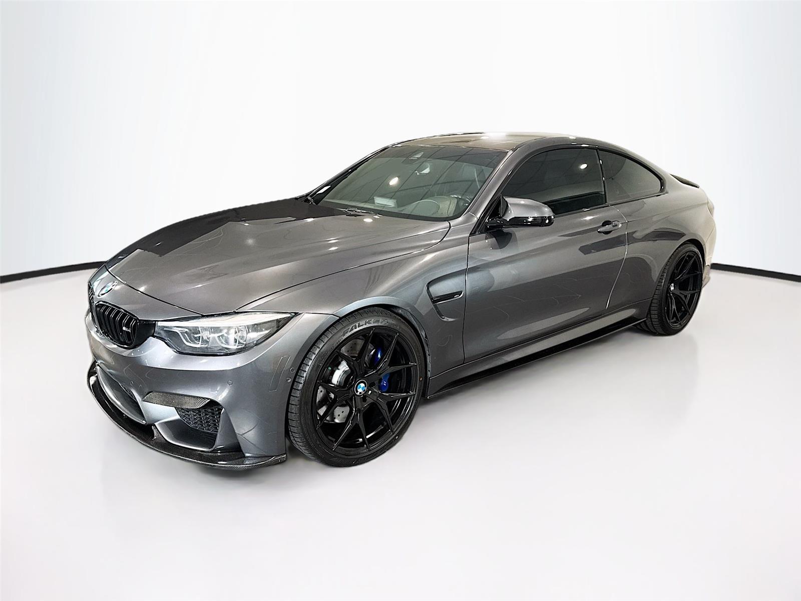 Mineral Gray Metallic 2019 BMW M4 Coupe RWD Coupe Rear-Wheel Drive 7-Speed Automatic