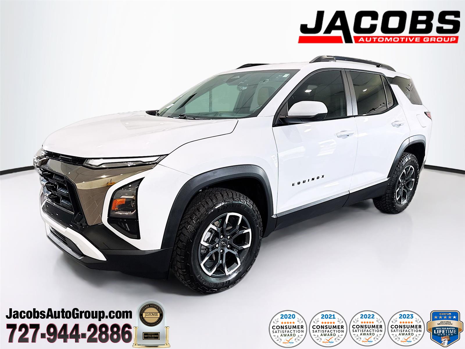 Polar White Tricoat 2026 Chevrolet Equinox SUV / Crossover Front-Wheel Drive Continuously Variable Transmission
