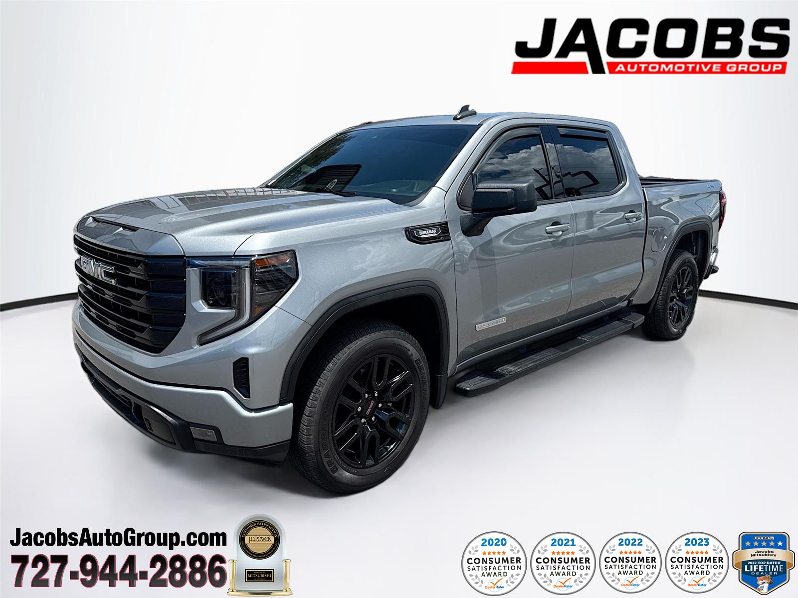 Sterling Metallic 2024 GMC Sierra 1500 Pickup Truck Four-Wheel Drive Automatic