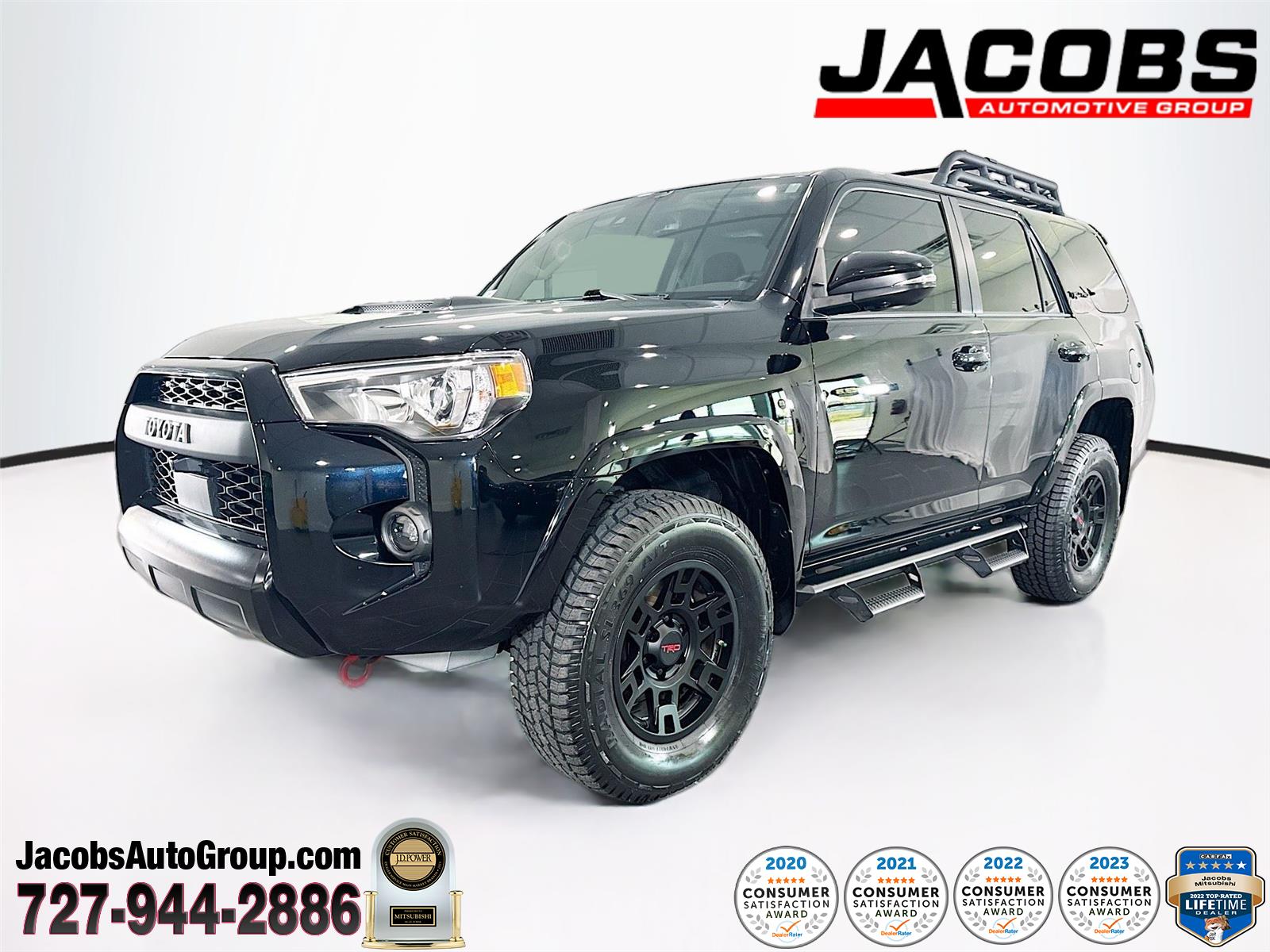Midnight Black Metallic 2024 Toyota 4Runner SUV / Crossover Four-Wheel Drive Automatic