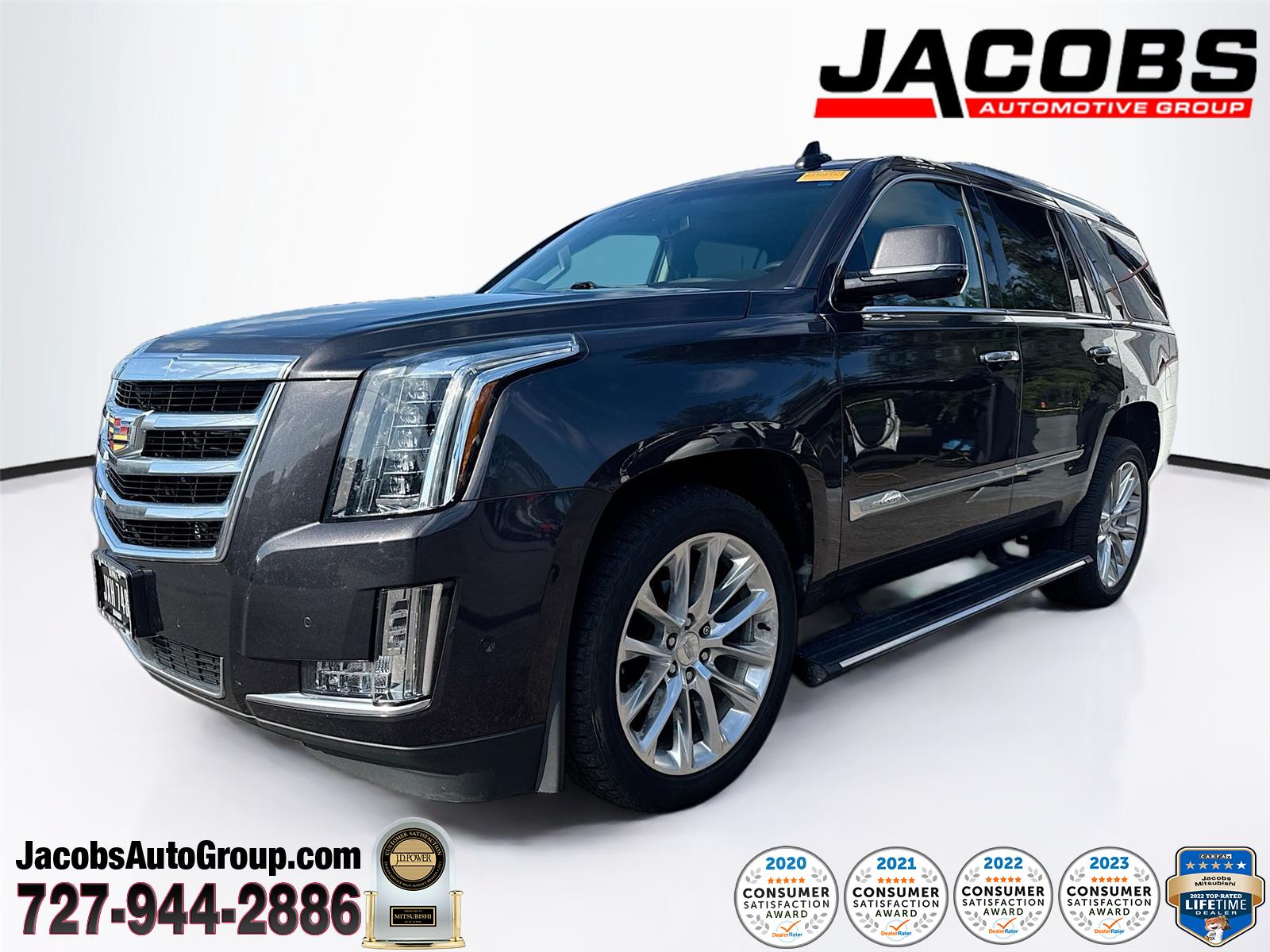 Dark Granite Metallic 2017 Cadillac Escalade SUV / Crossover Four-Wheel Drive 8-Speed Automatic