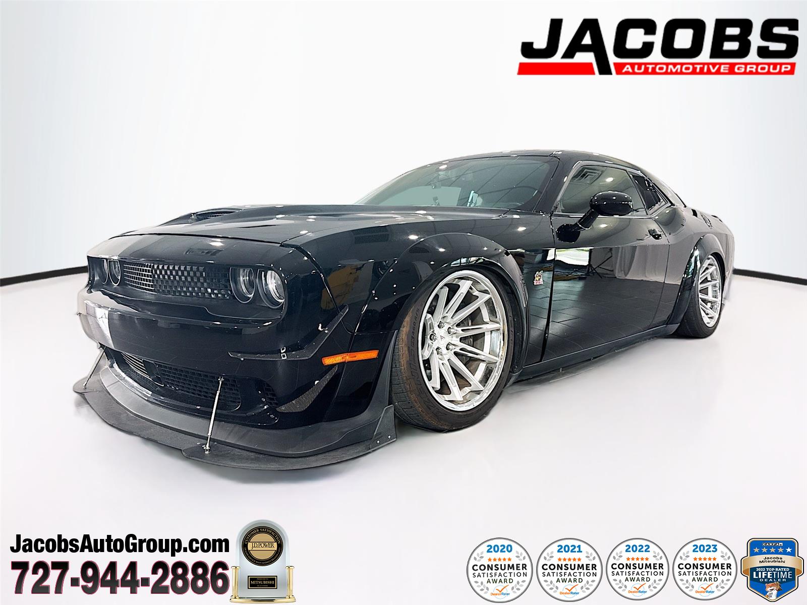 Pitch Black Clearcoat 2023 Dodge Challenger Coupe Rear-Wheel Drive 8-Speed Automatic