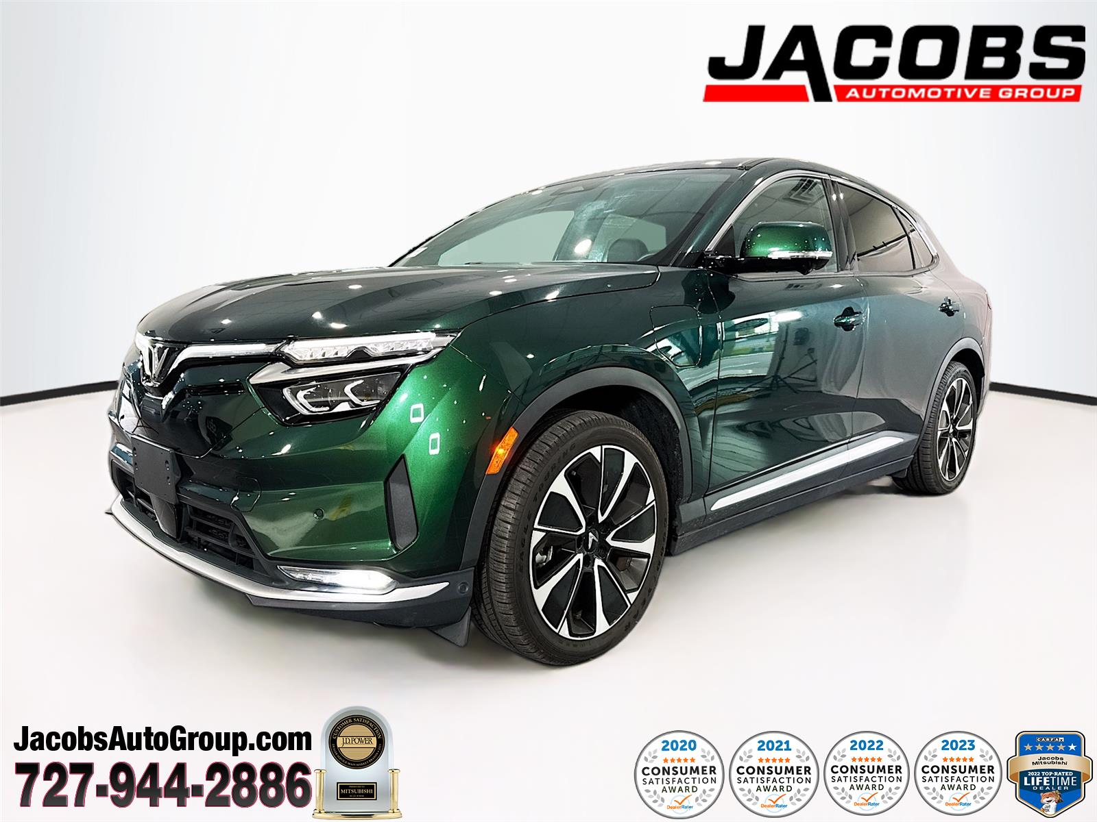 Deep Ocean Metallic 2024 VinFast VF8 SUV / Crossover All-Wheel Drive Automatic