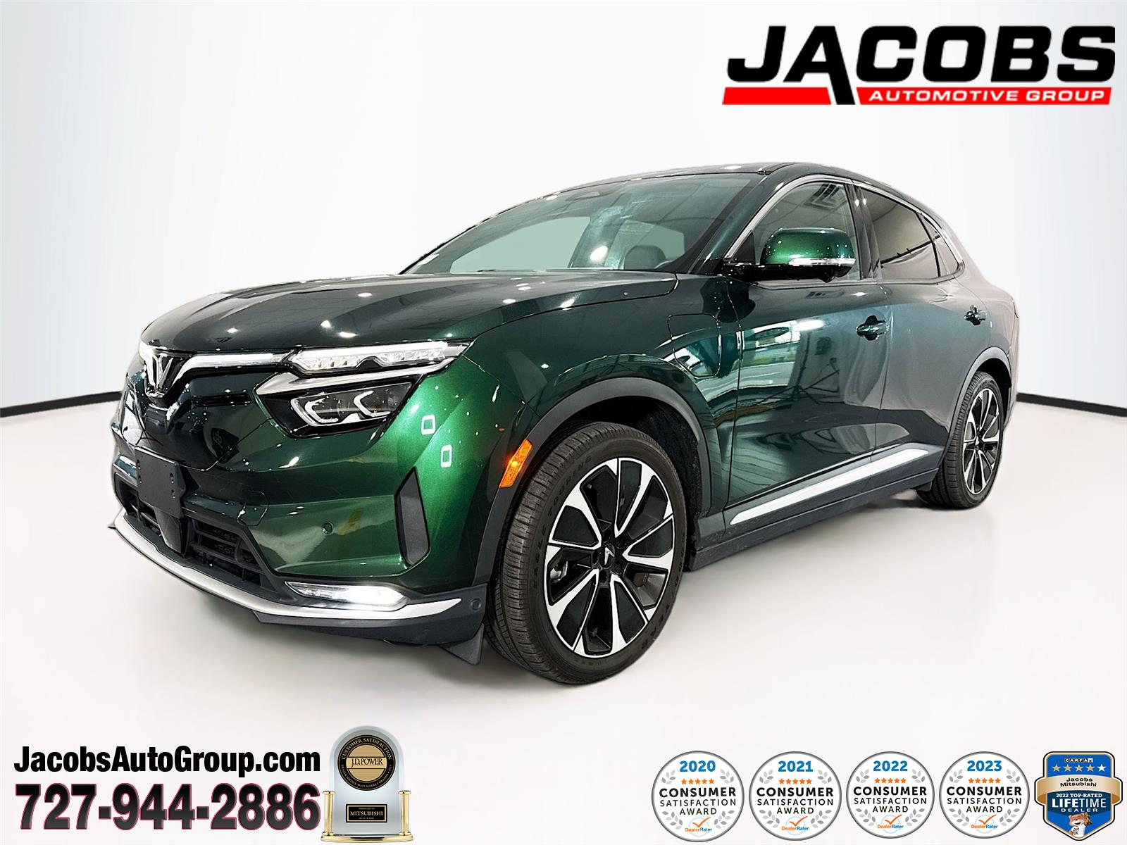Deep Ocean Metallic 2024 VinFast VF8 SUV / Crossover All-Wheel Drive Automatic