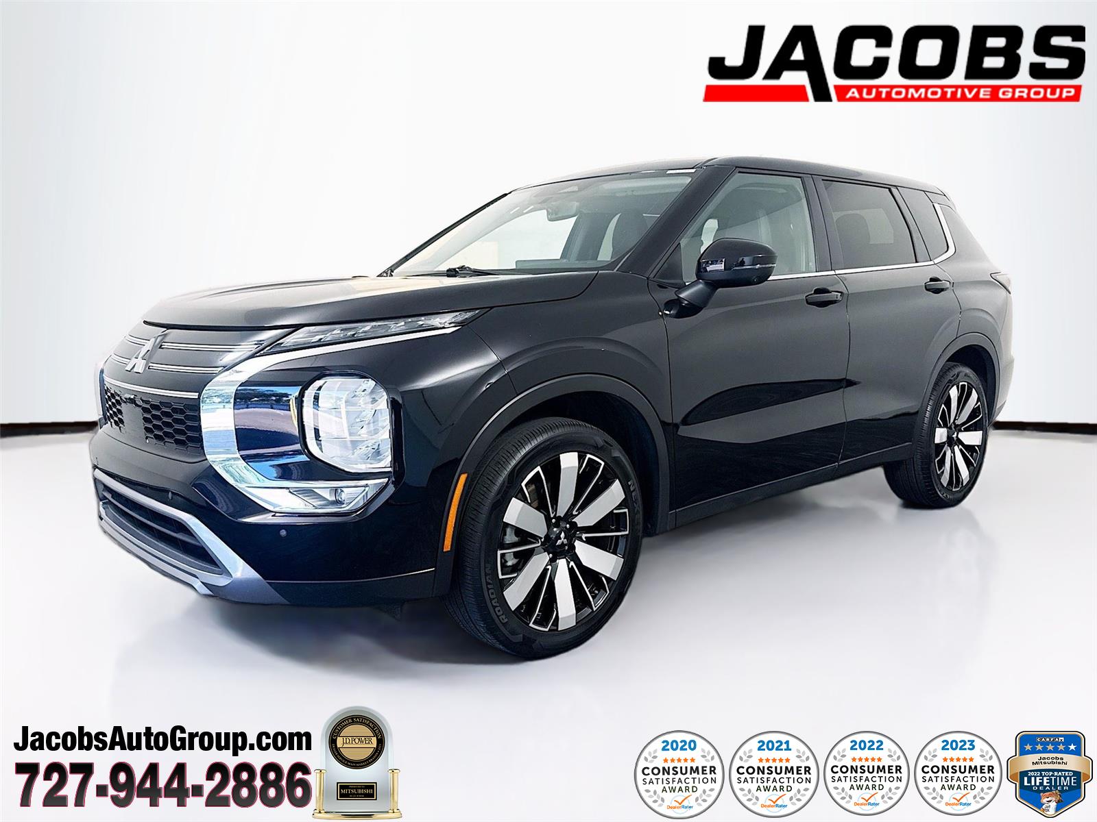 Black Diamond 2025 Mitsubishi Outlander SUV / Crossover Front-Wheel Drive Continuously Variable Transmission