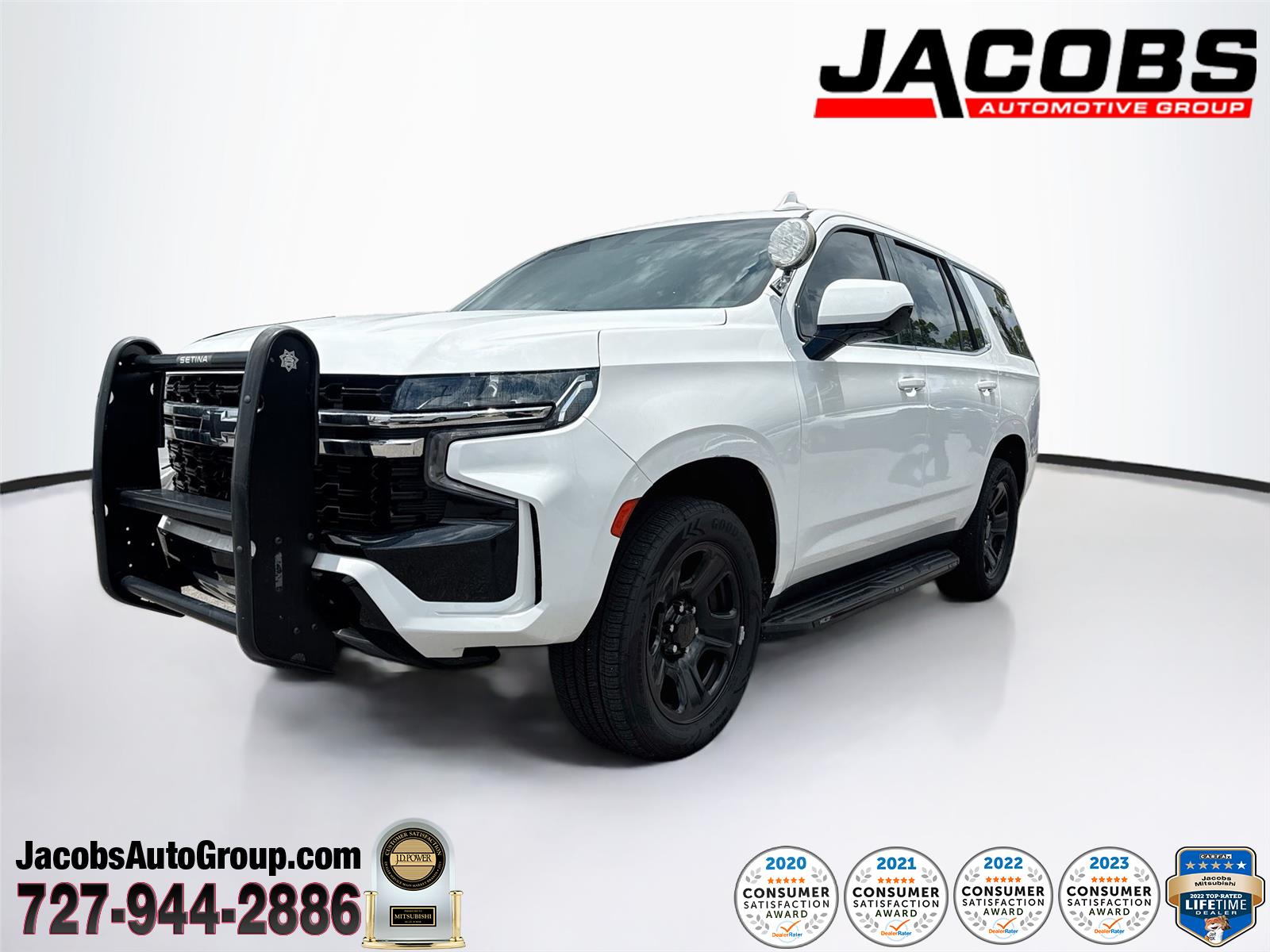 Summit White 2021 Chevrolet Tahoe SUV / Crossover 4X2 Automatic
