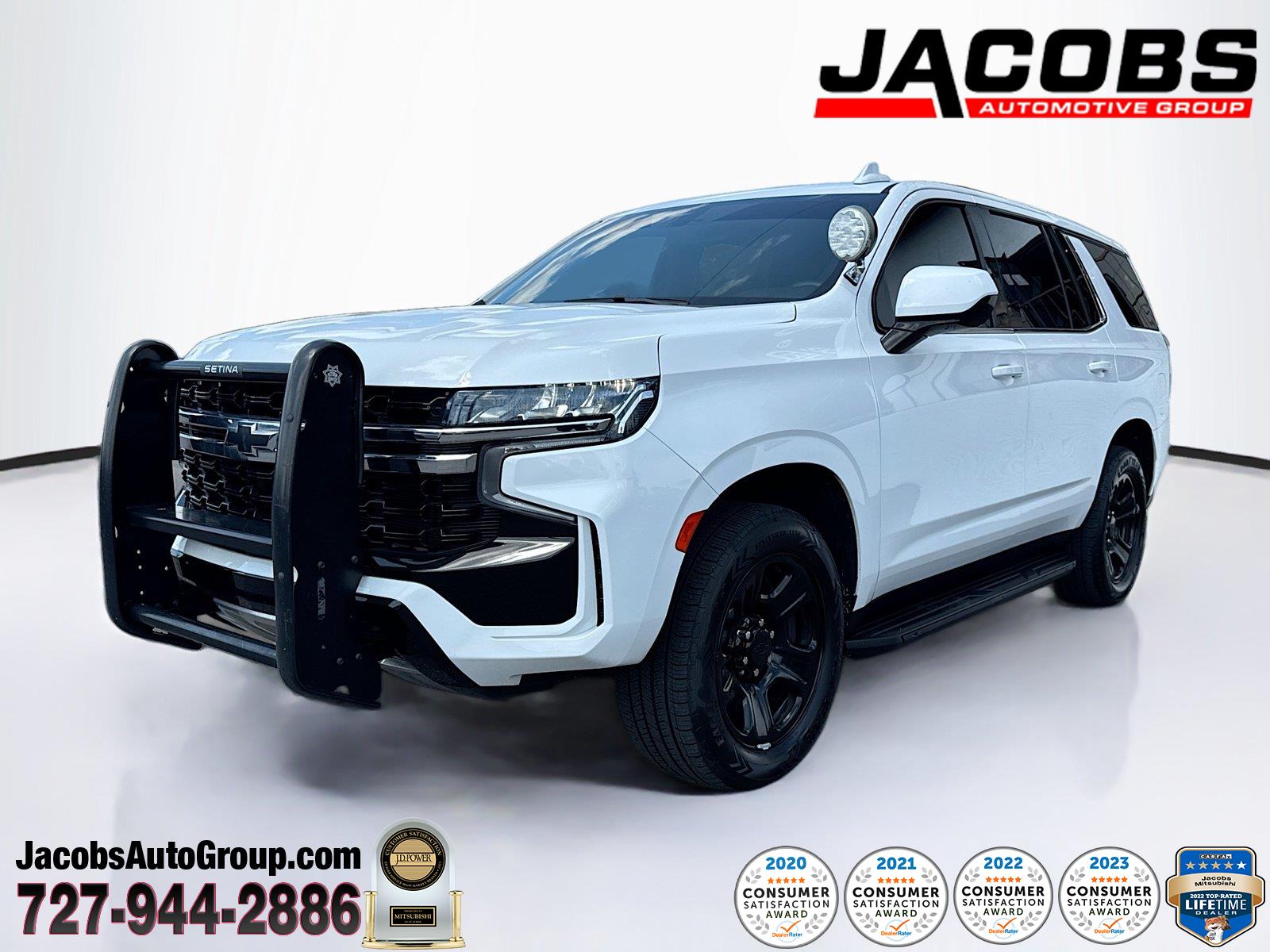 Summit White 2021 Chevrolet Tahoe SUV / Crossover 4X2 Automatic