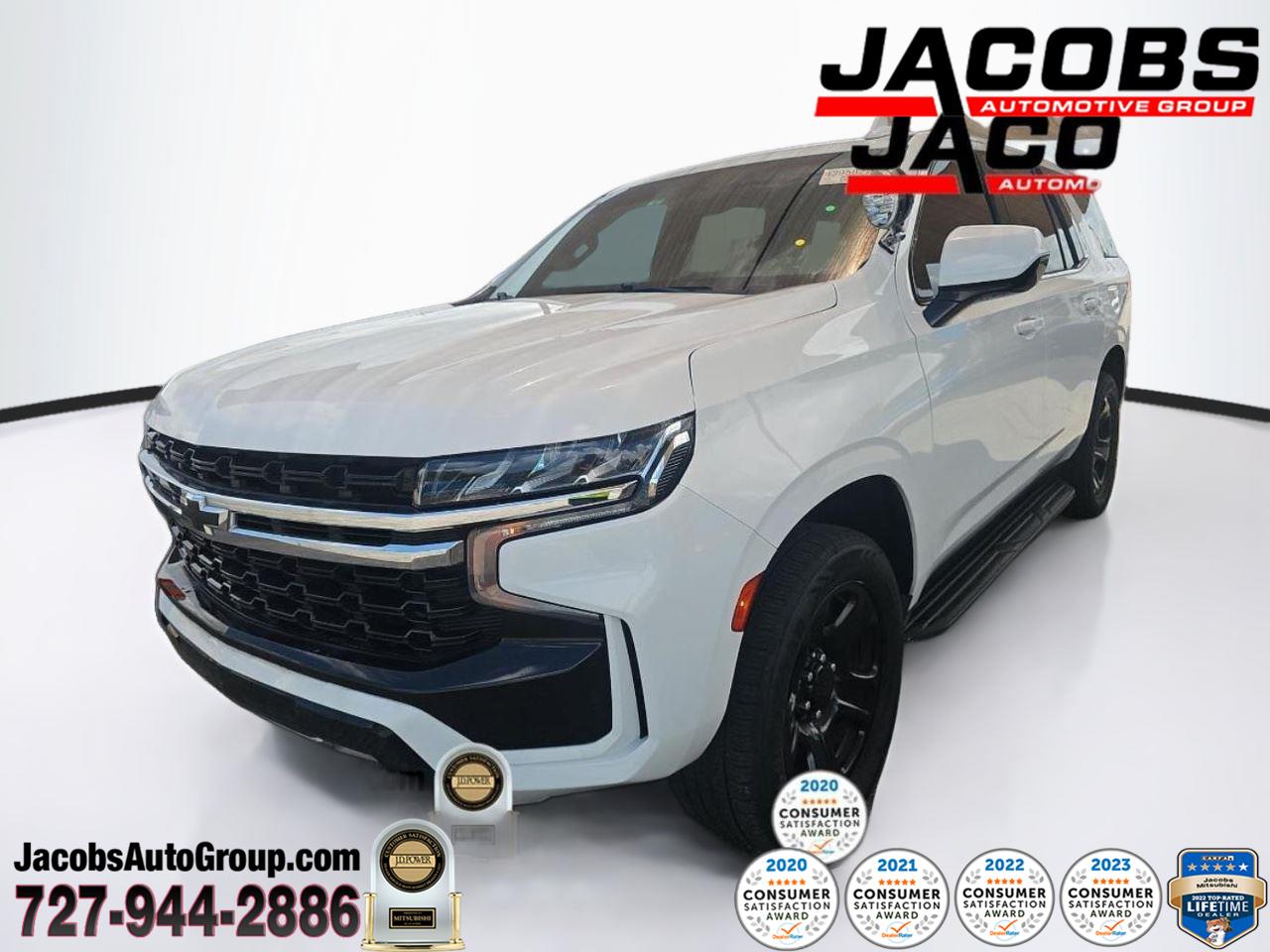 Summit White 2021 Chevrolet Tahoe SUV / Crossover 4X2 Automatic