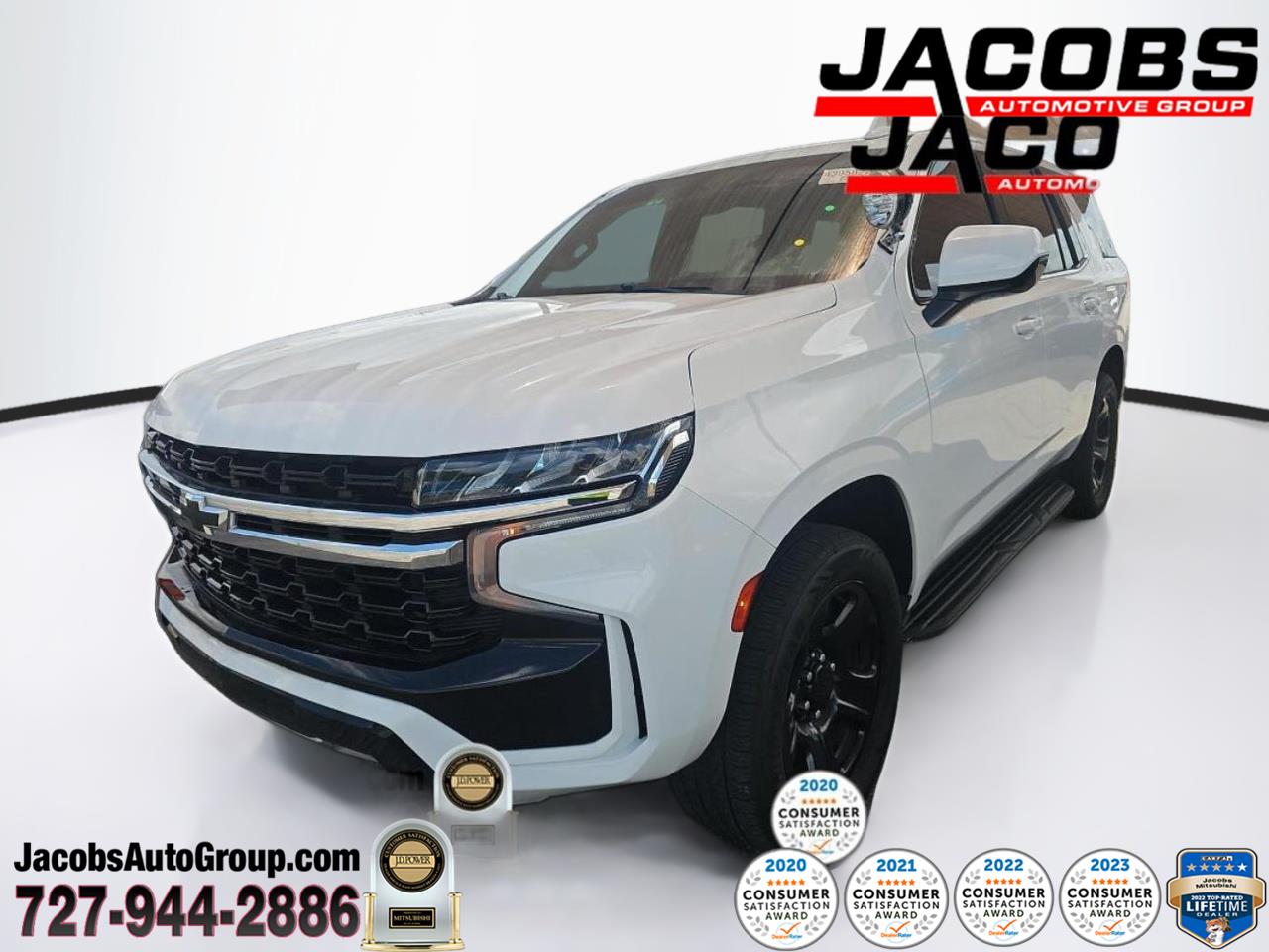 Summit White 2021 Chevrolet Tahoe SUV / Crossover 4X2 Automatic