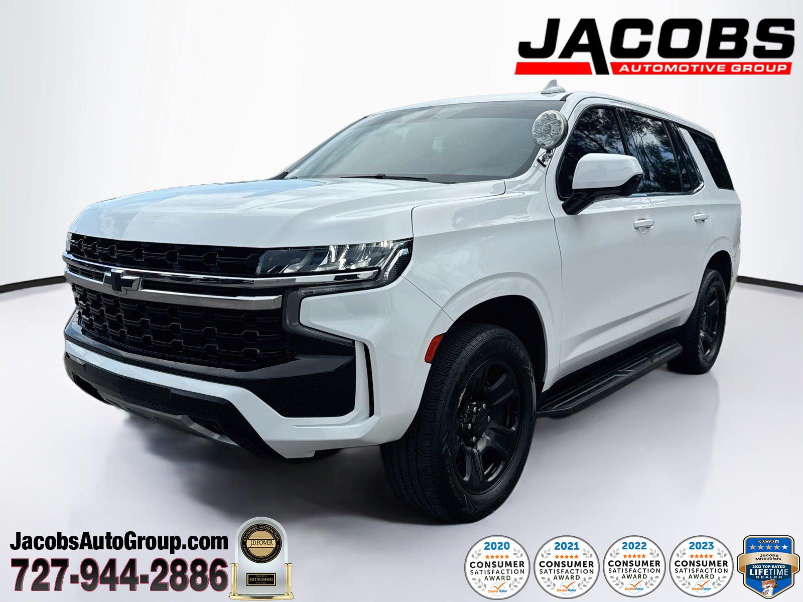 Summit White 2021 Chevrolet Tahoe SUV / Crossover 4X2 Automatic