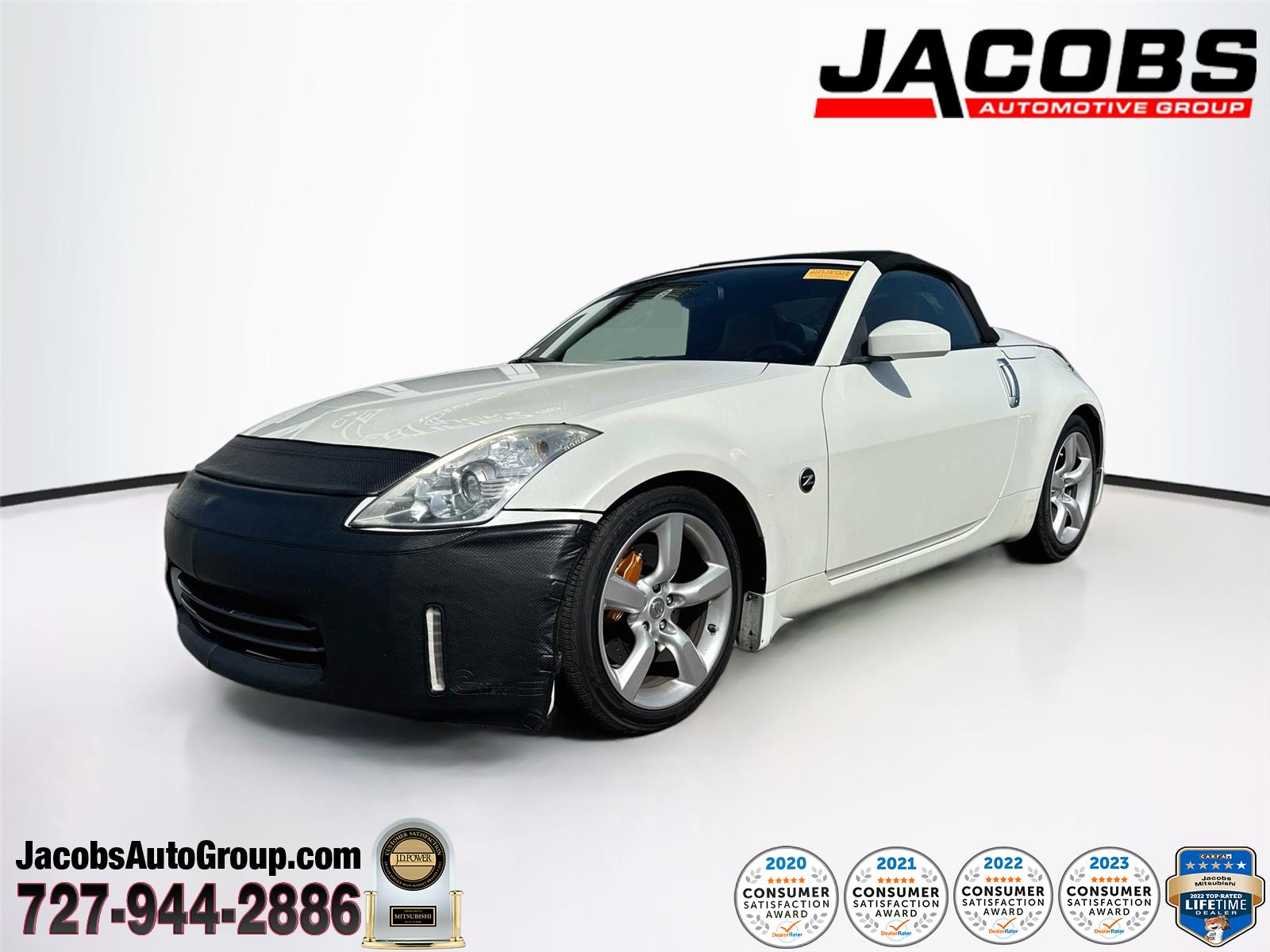 Pikes Peak White Pearl 2007 Nissan 350Z Coupe Rear-Wheel Drive Automatic