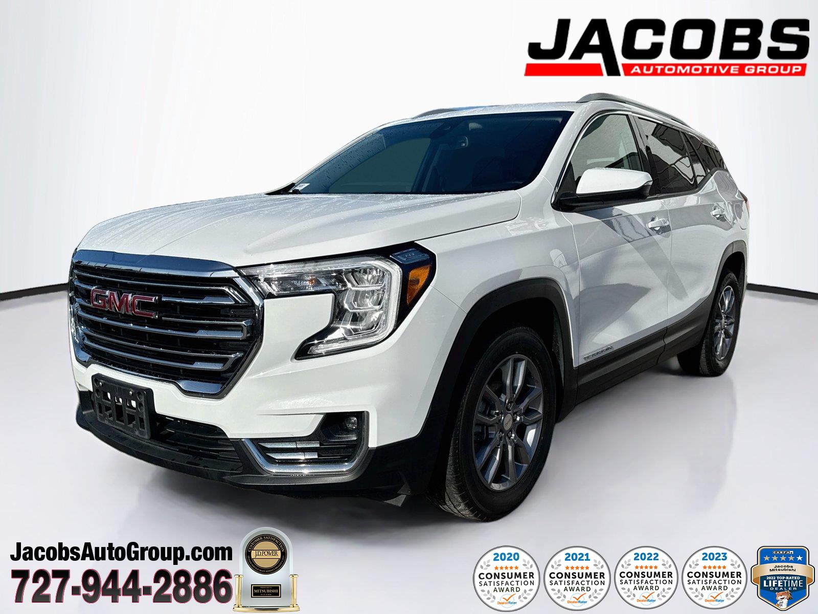 Summit White 2024 GMC Terrain SUV / Crossover All-Wheel Drive 9-Speed Automatic Overdrive