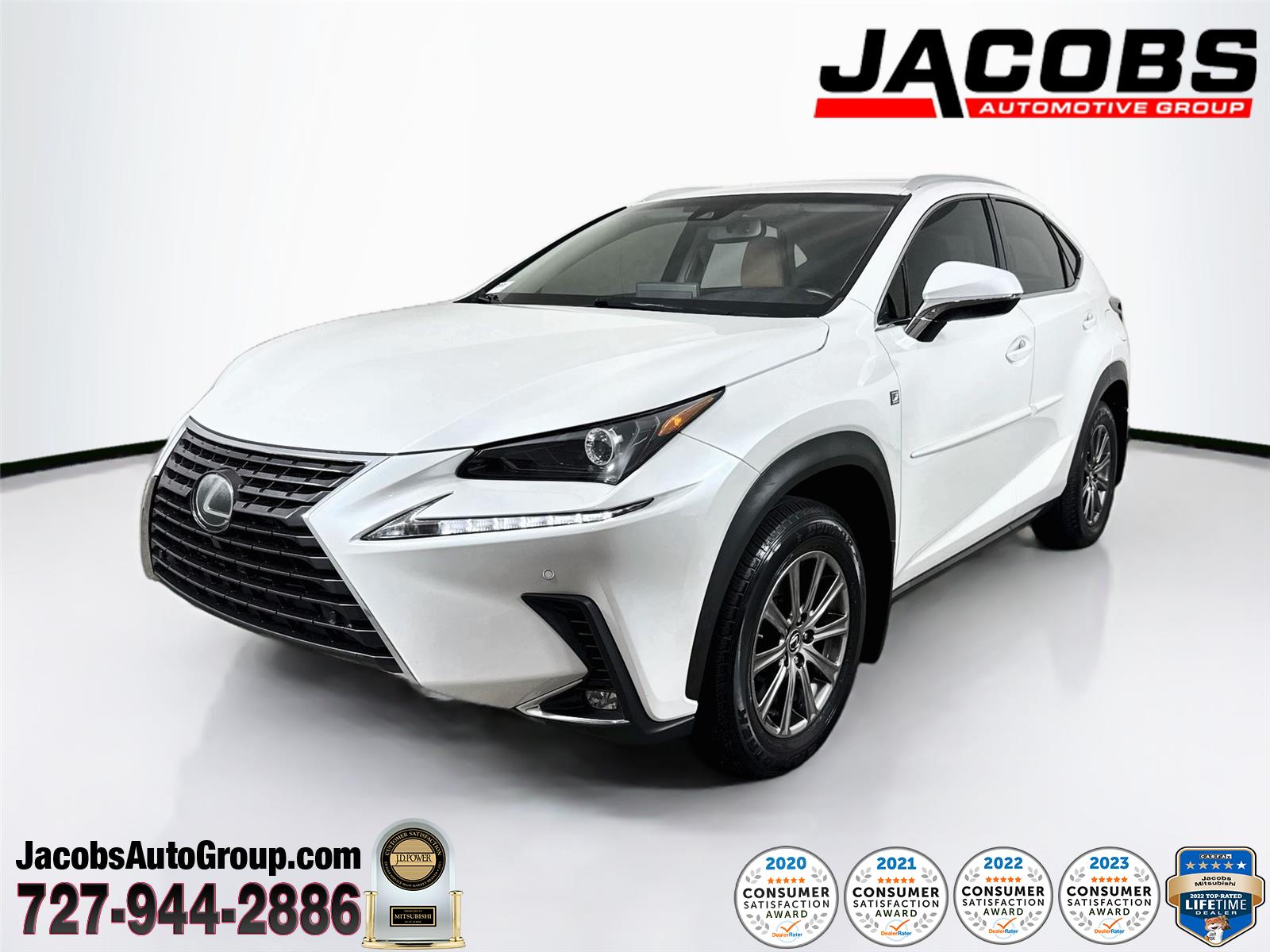 Eminent White Pearl 2019 Lexus NX SUV / Crossover All-Wheel Drive Automatic