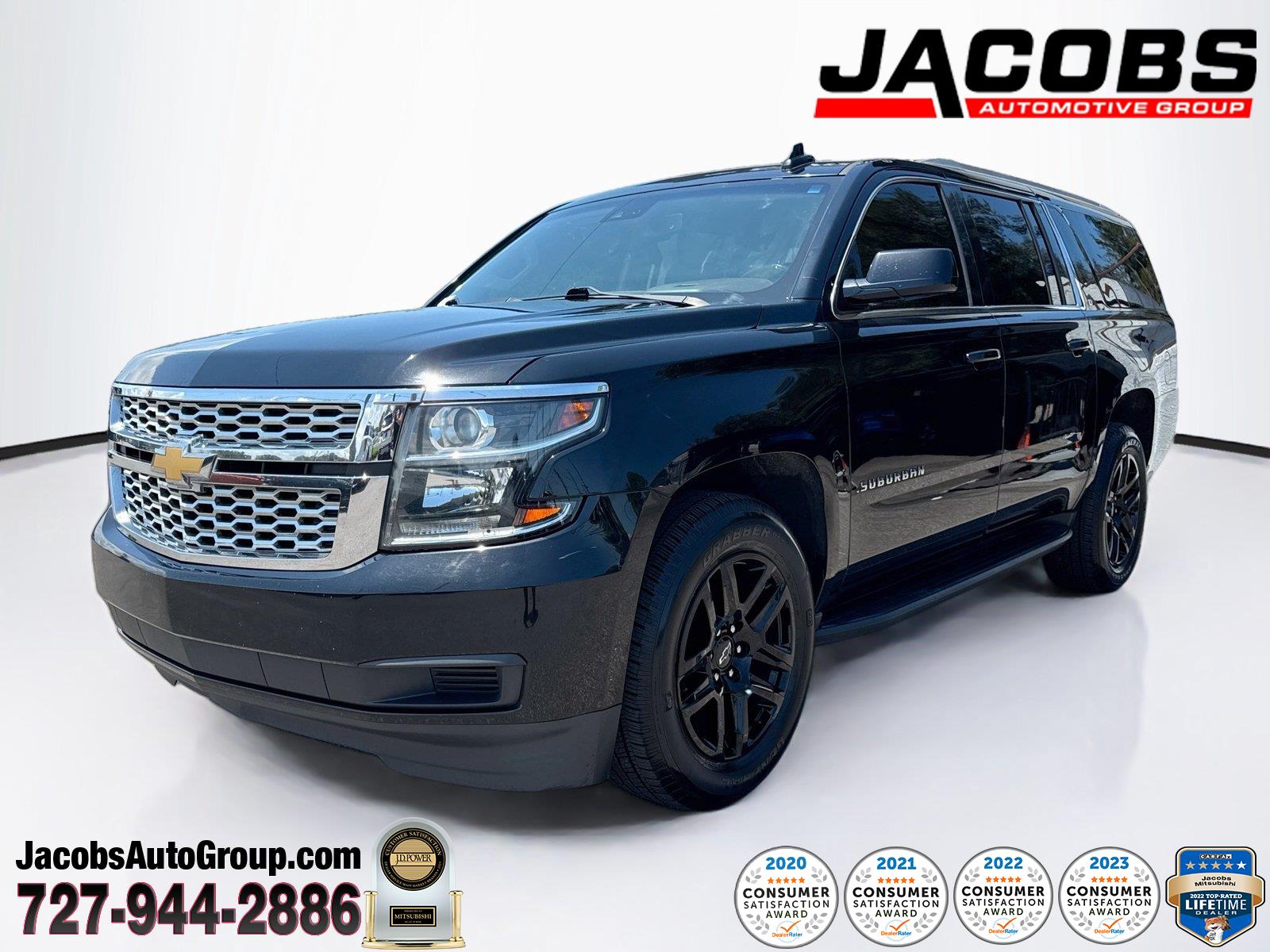 Black 2019 Chevrolet Suburban SUV / Crossover 4X2 6-Speed Automatic