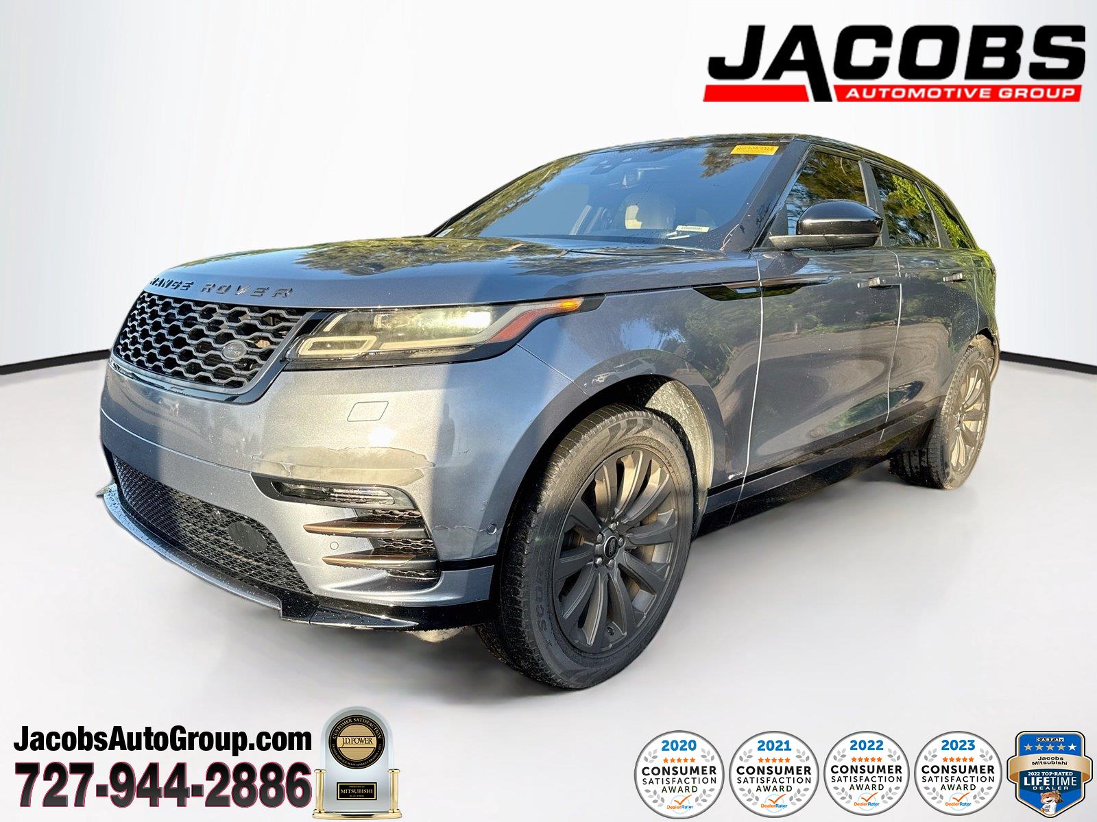 Byron Blue Metallic 2019 Land Rover Range Rover Velar SUV / Crossover All-Wheel Drive Automatic