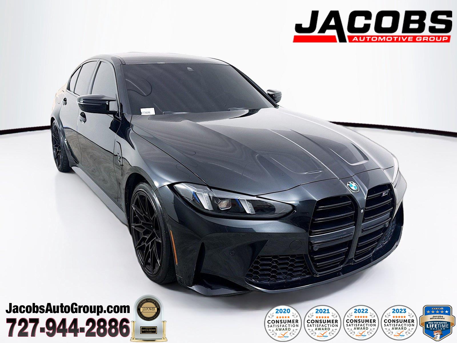Black Sapphire Metallic 2025 BMW M3 Sedan Rear-Wheel Drive Automatic