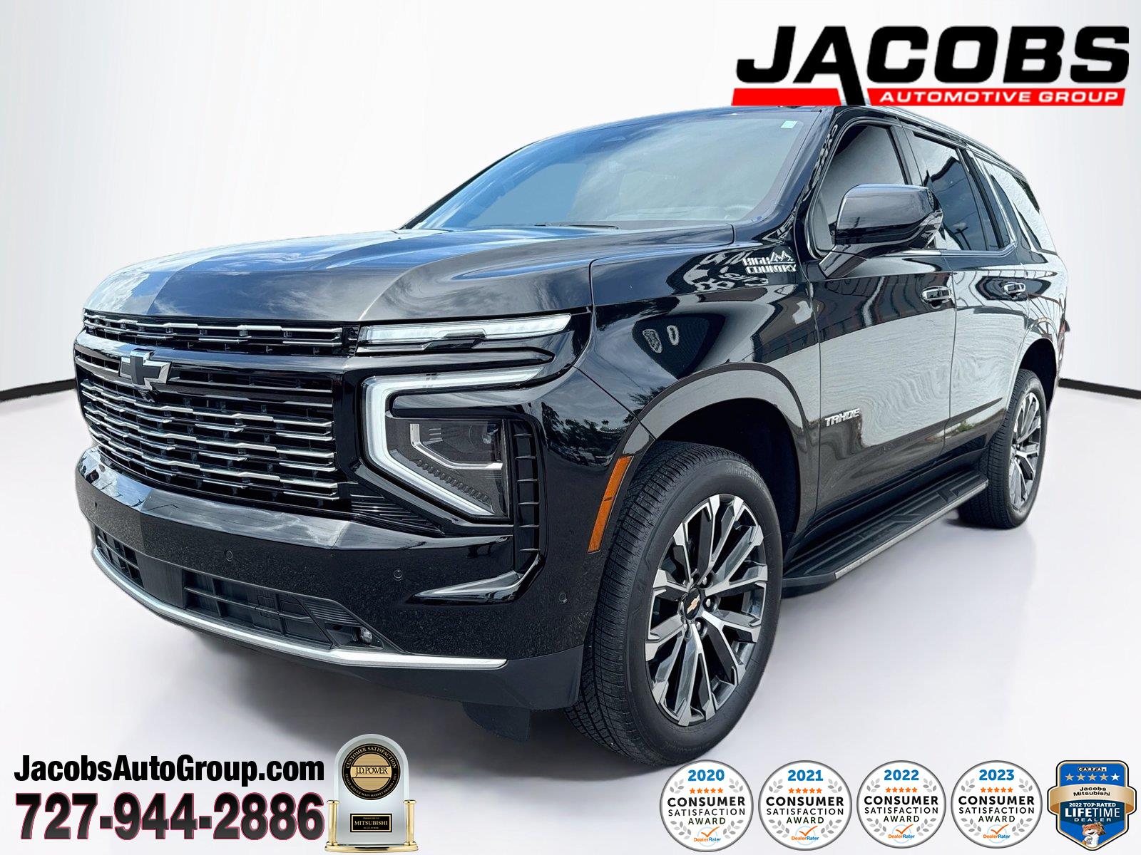 Black 2025 Chevrolet Tahoe SUV / Crossover Four-Wheel Drive Automatic