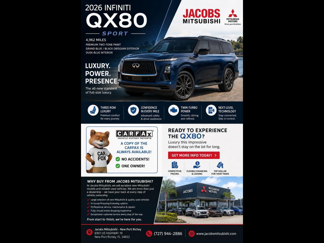 2026 INFINITI QX80 Luxe - Photo 3