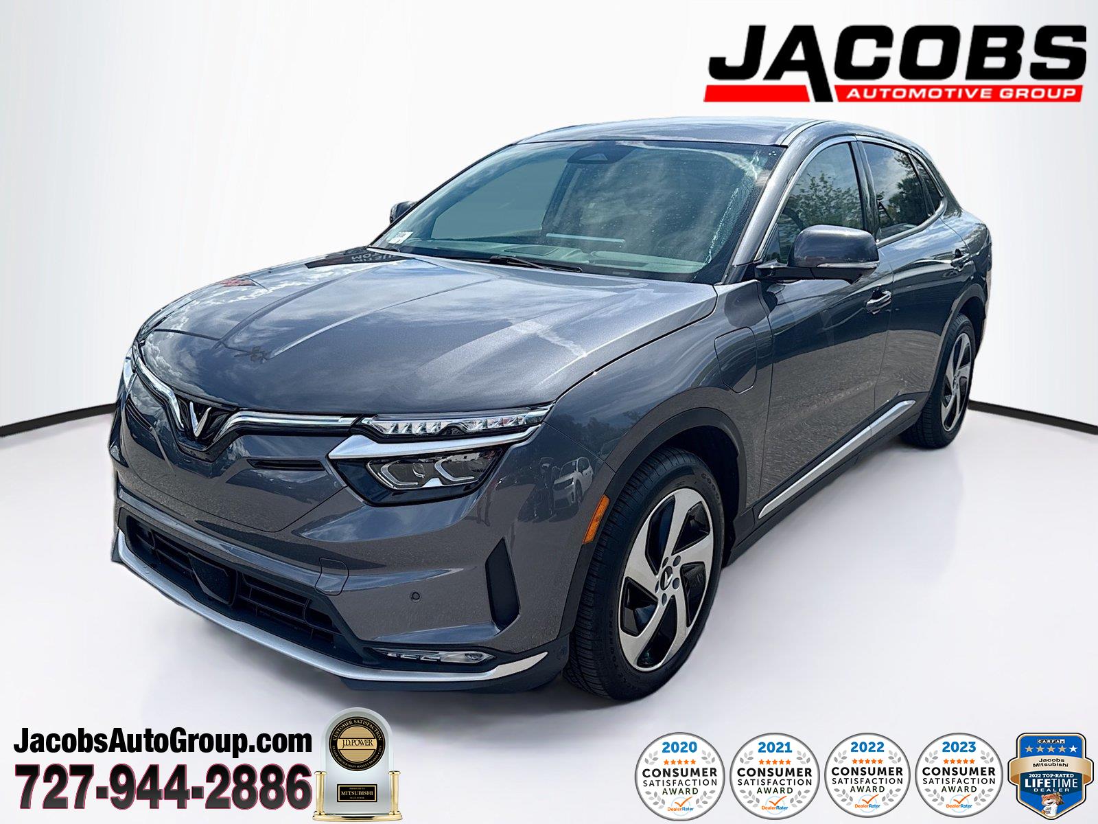 Gray (Neptune Grey Metallic) 2025 VinFast VF8 SUV / Crossover All-Wheel Drive Automatic