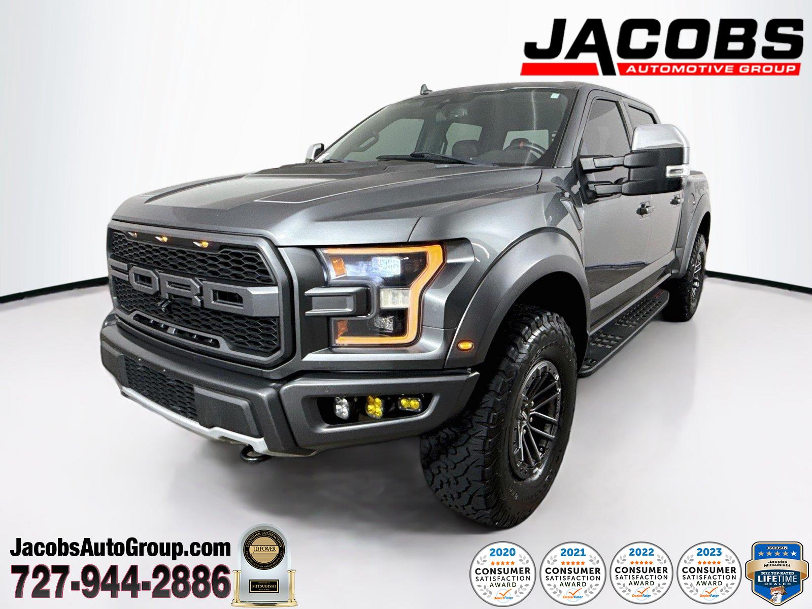 Gray (Magnetic Metallic) 2019 Ford F-150 Pickup Truck Four-Wheel Drive Automatic