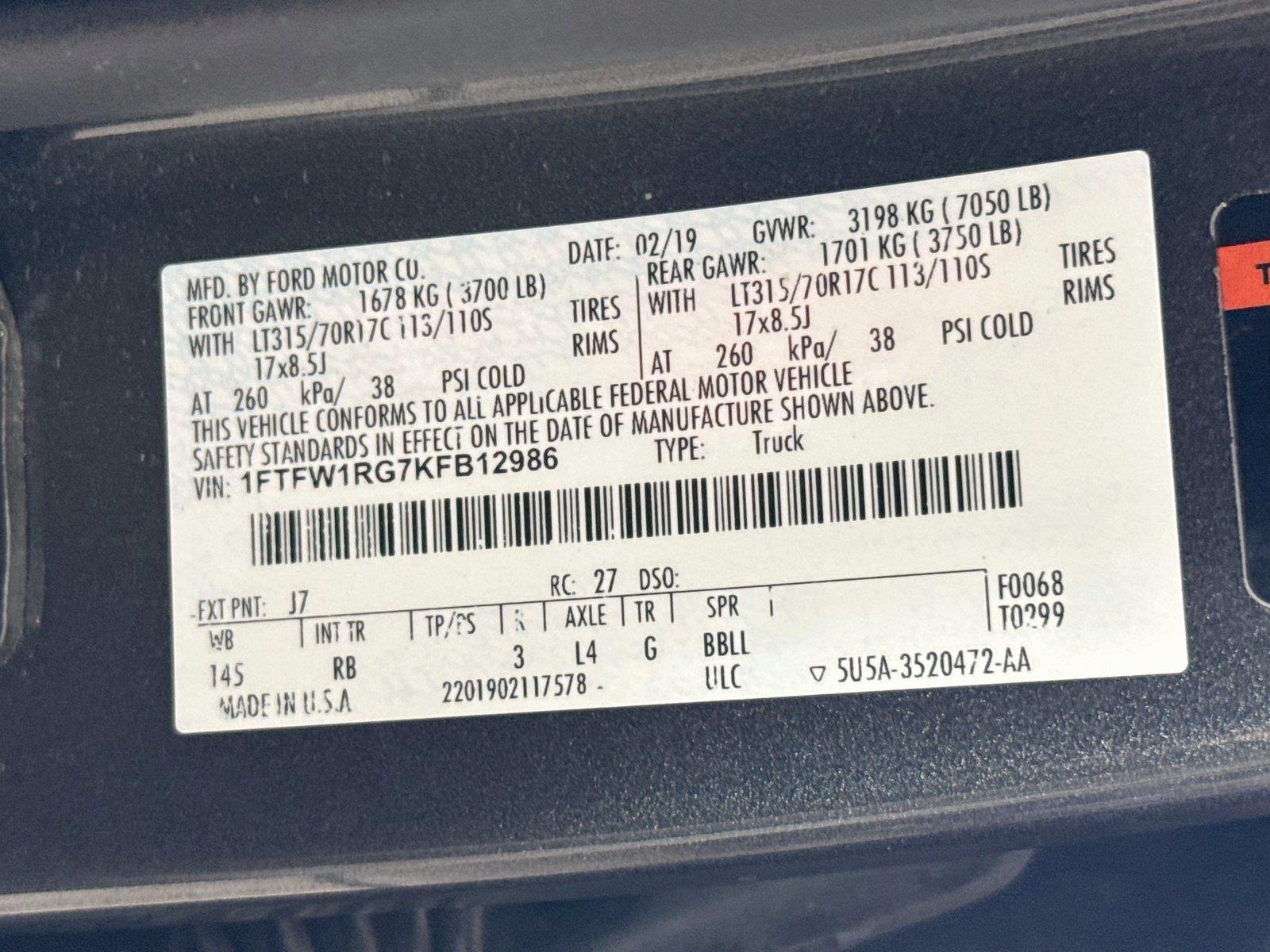 2019 Ford F-150 Raptor - Photo 26