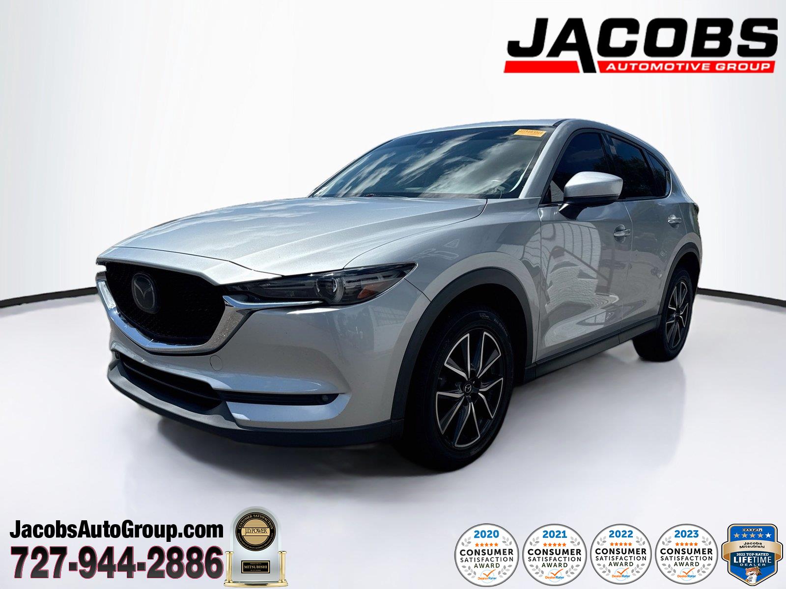 Sonic Silver Metallic 2018 Mazda CX-5 SUV / Crossover Front-Wheel Drive Automatic