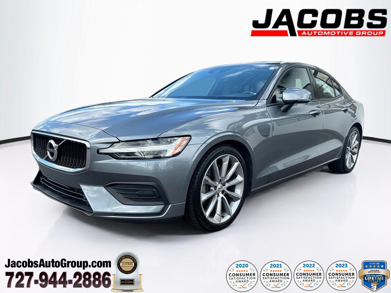 Gray (Osmium Grey Metallic) 2020 Volvo S60 Sedan Front-Wheel Drive Automatic