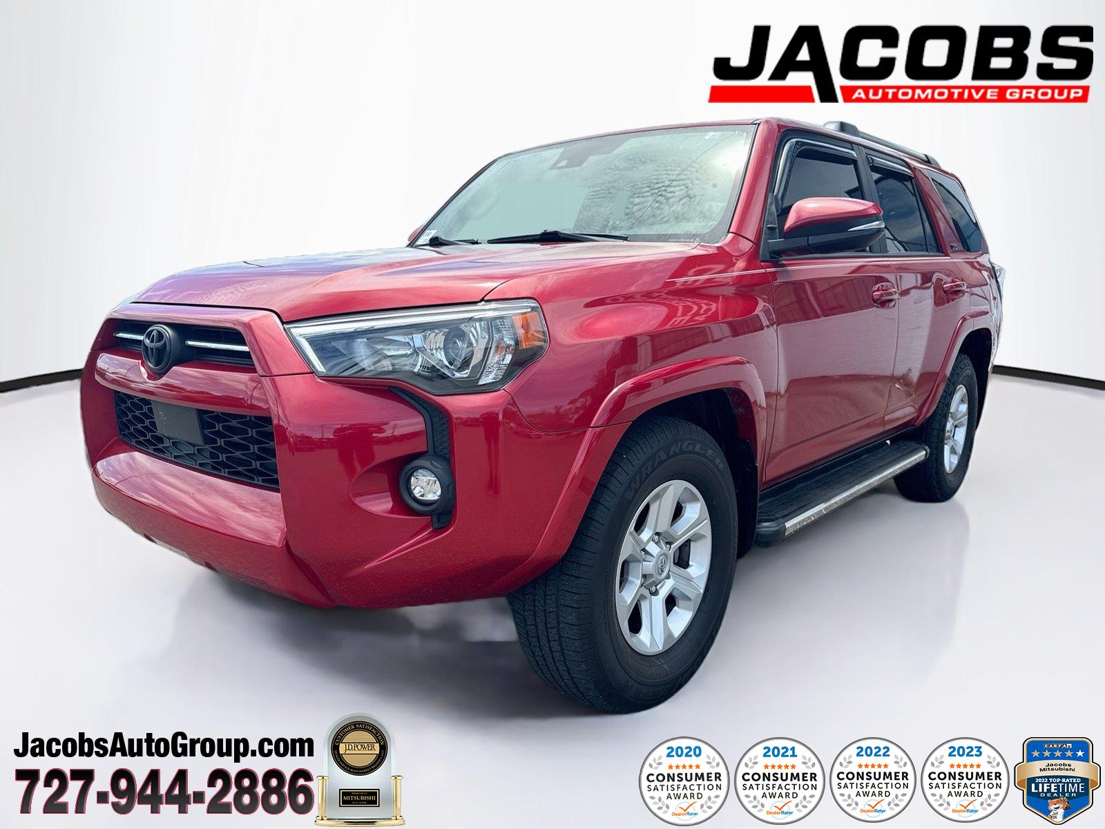 Barcelona Red Metallic 2022 Toyota 4Runner SUV / Crossover 4X2 Automatic