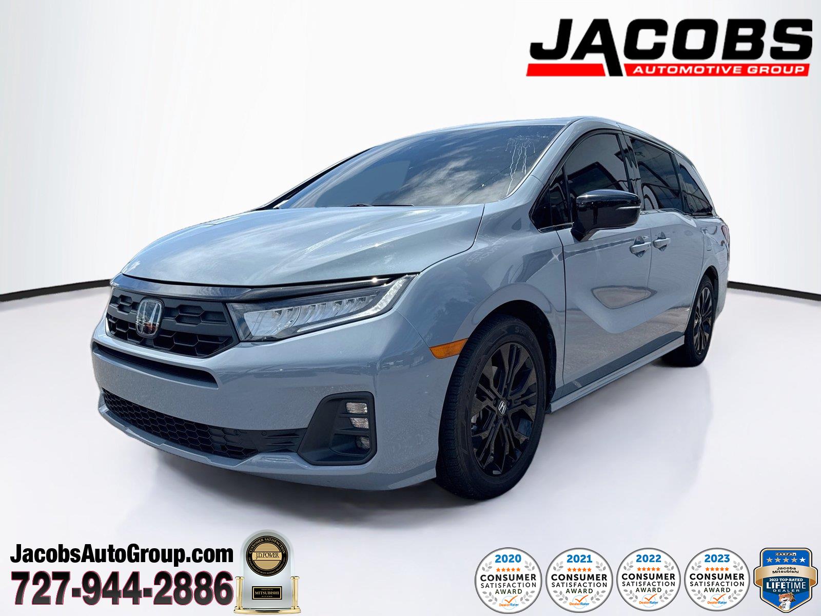 Sonic Gray Pearl 2025 Honda Odyssey Minivan Front-Wheel Drive Automatic