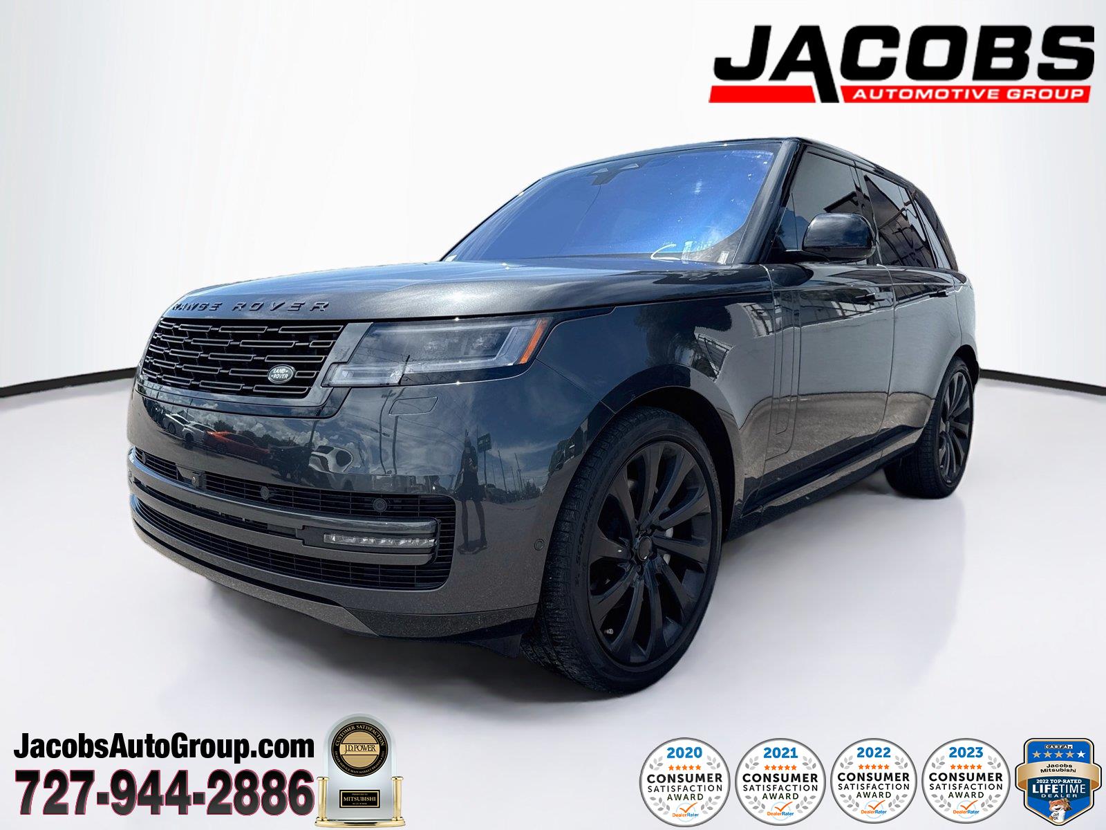 Gray (Eiger Grey Metallic) 2023 Land Rover Range Rover SUV / Crossover All-Wheel Drive Automatic