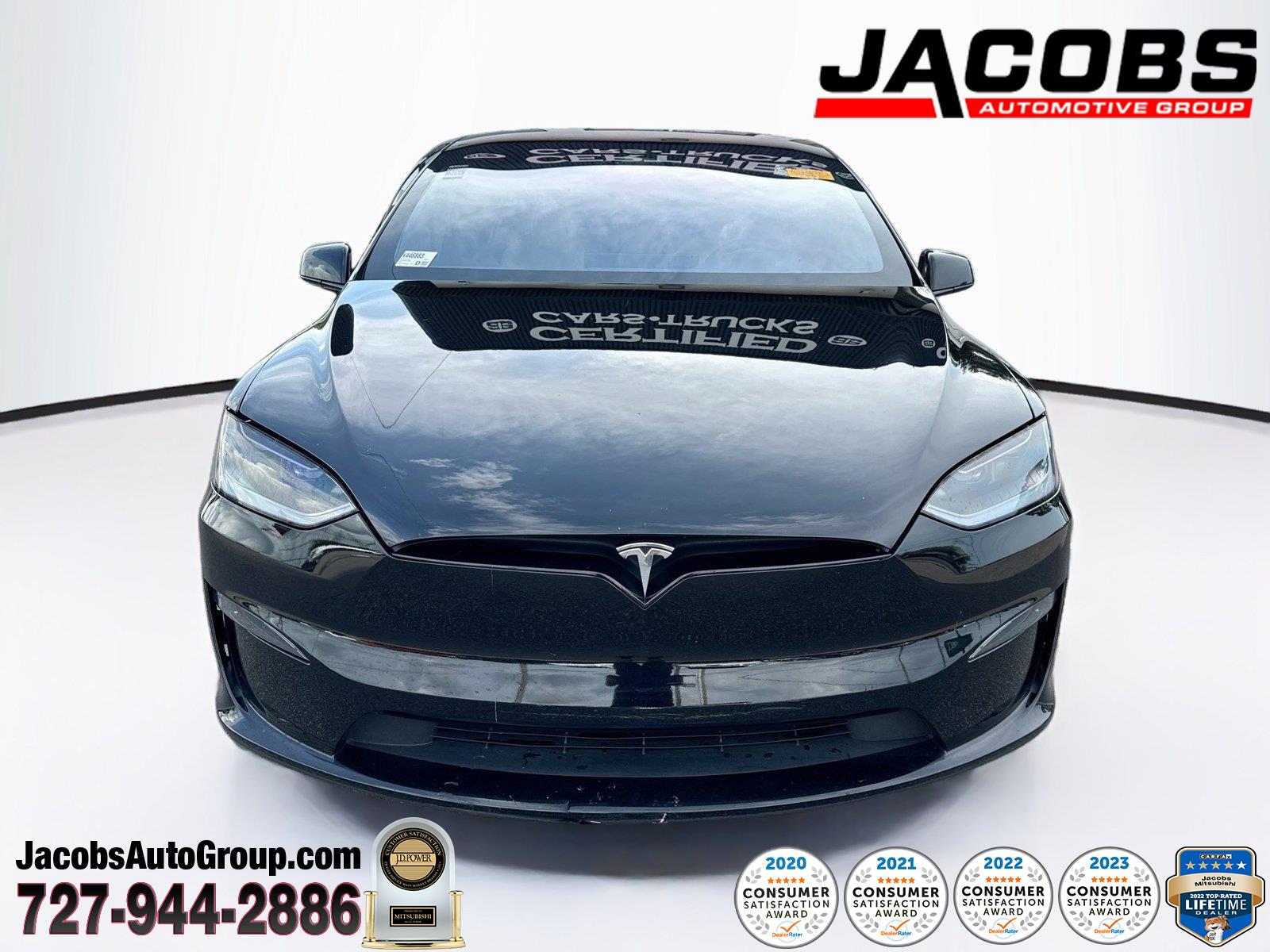 Solid Black 2024 Tesla Model X SUV / Crossover All-Wheel Drive Automatic