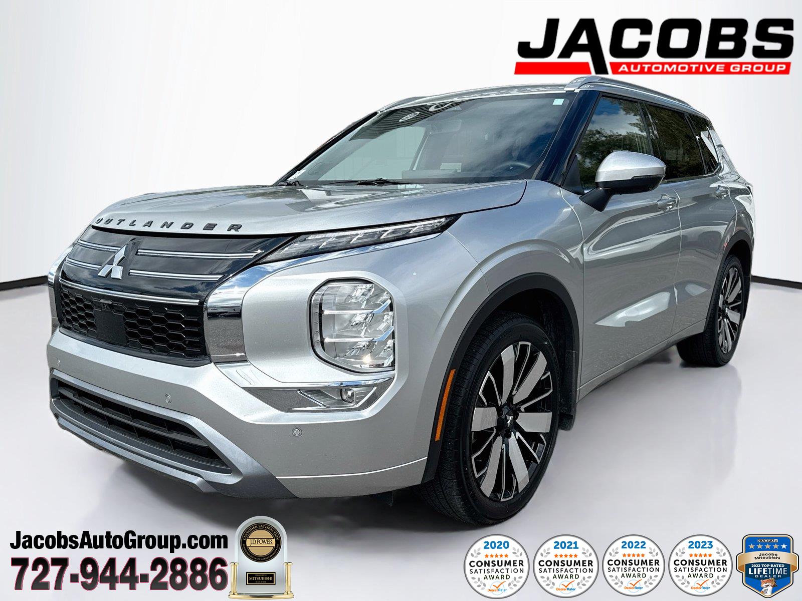 Alloy Silver Metallic 2026 Mitsubishi Outlander SUV / Crossover Front-Wheel Drive Continuously Variable Transmission