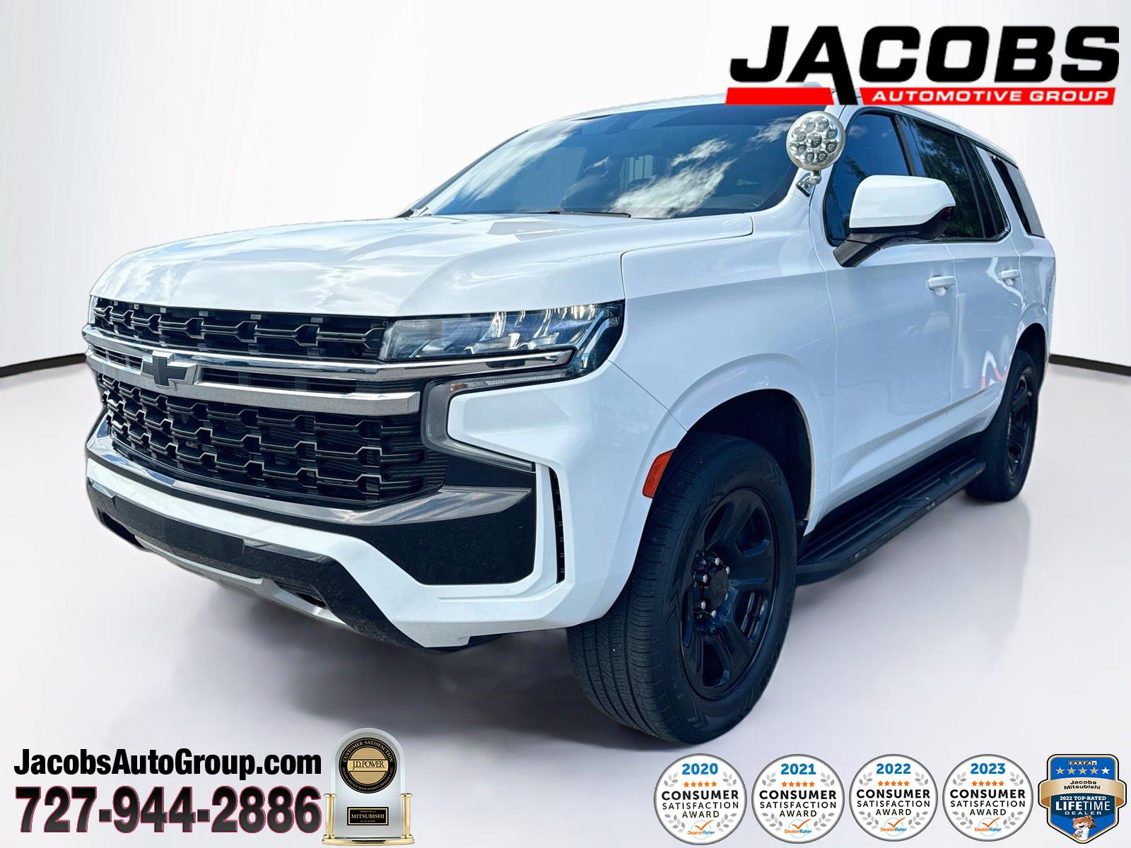 Summit White 2021 Chevrolet Tahoe SUV / Crossover 4X2 Automatic
